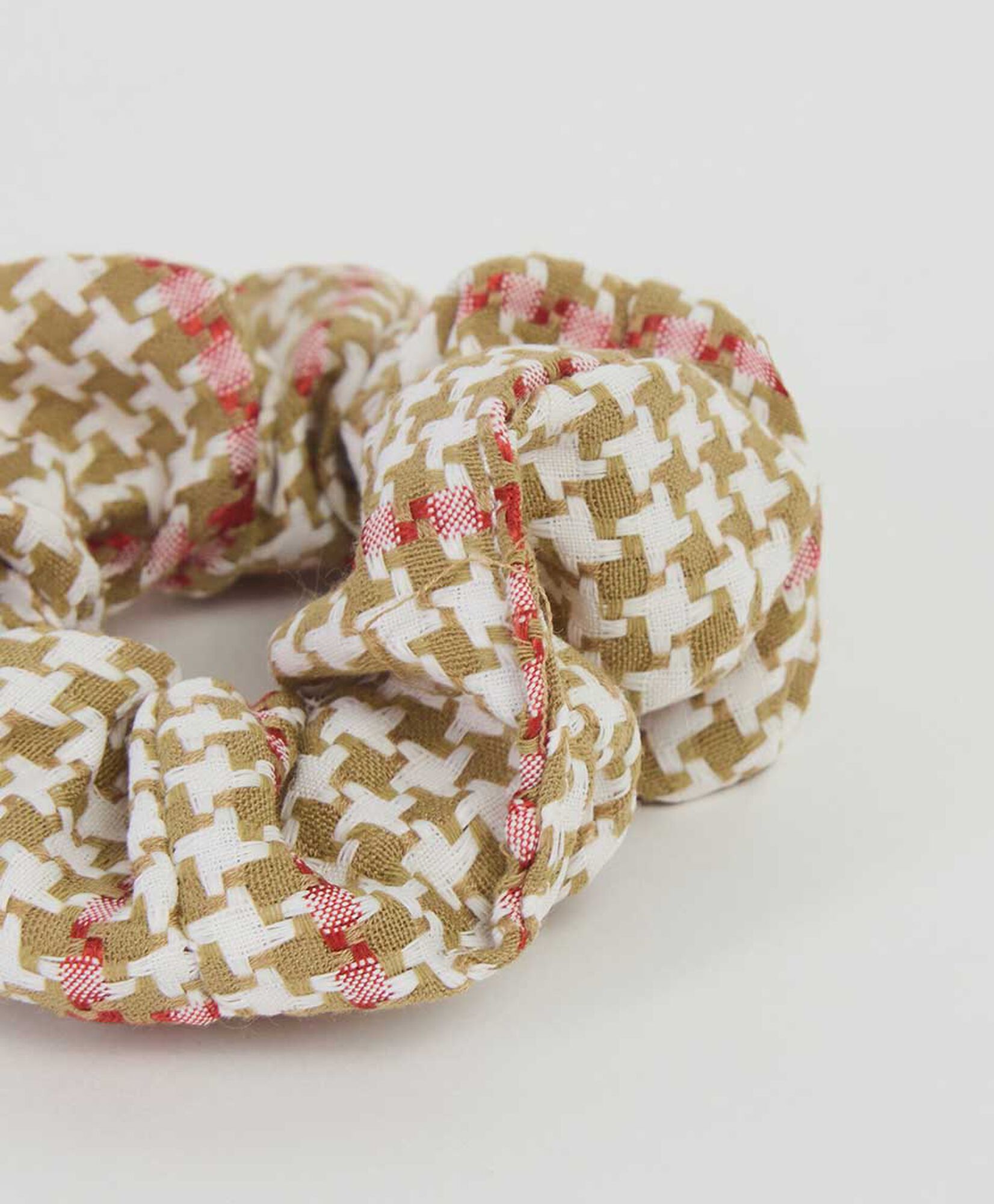 Scrunchie mujer pied de poule Scrunchie mujer pied de poule