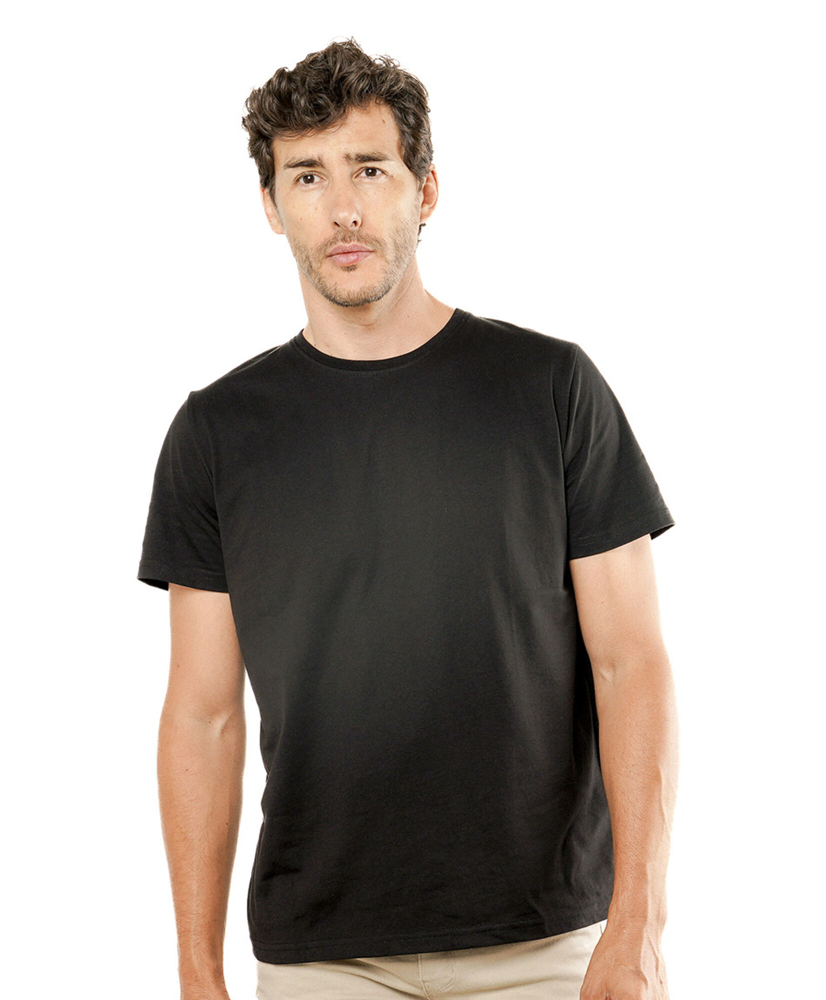 Polera hombre lisa básica colores Polera hombre lisa básica colores