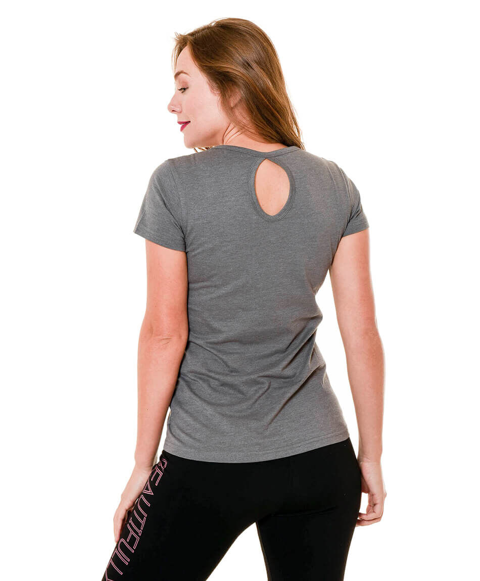 Polera estampada