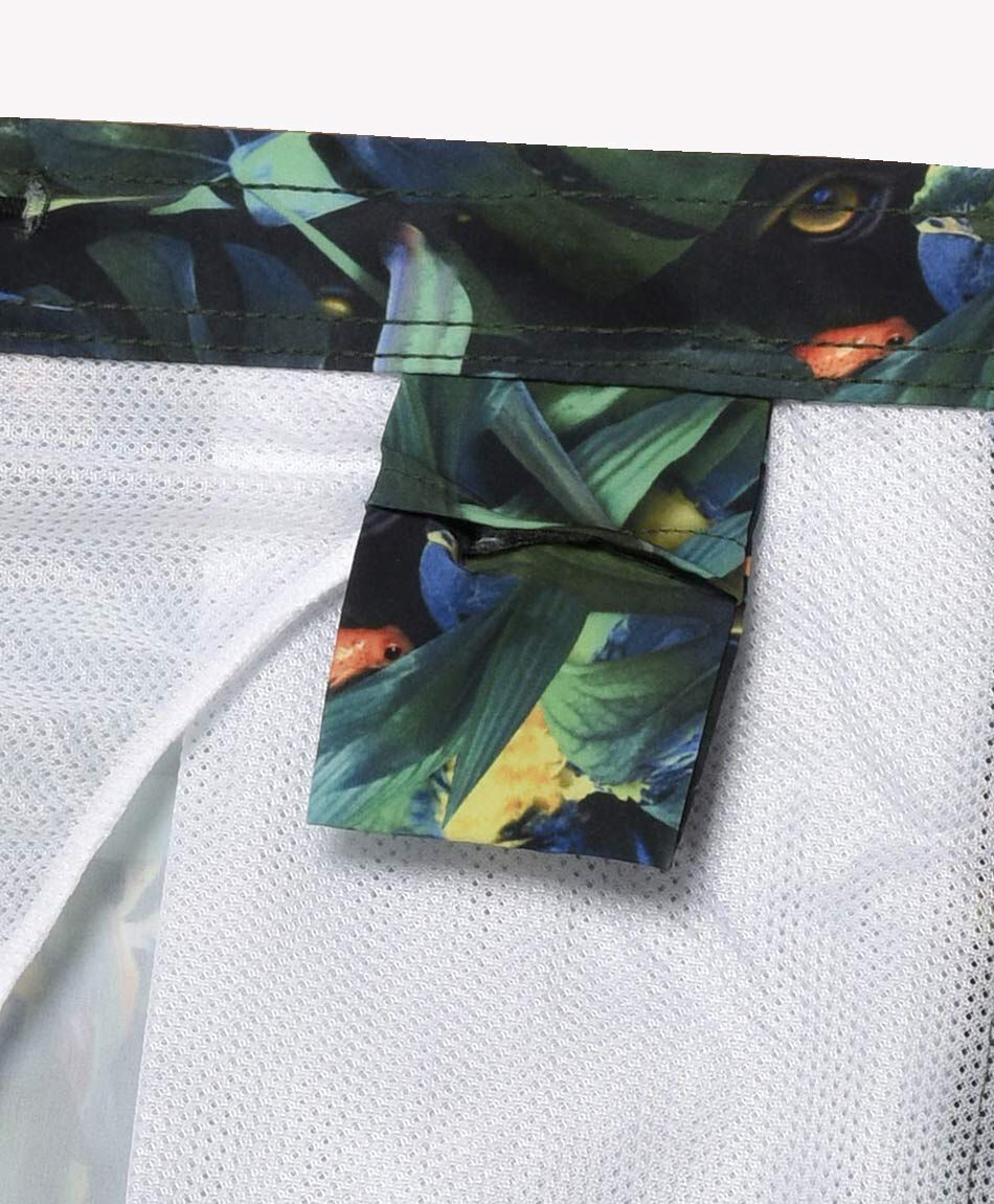 Traje de ba&ntilde;o hombre estampado loro