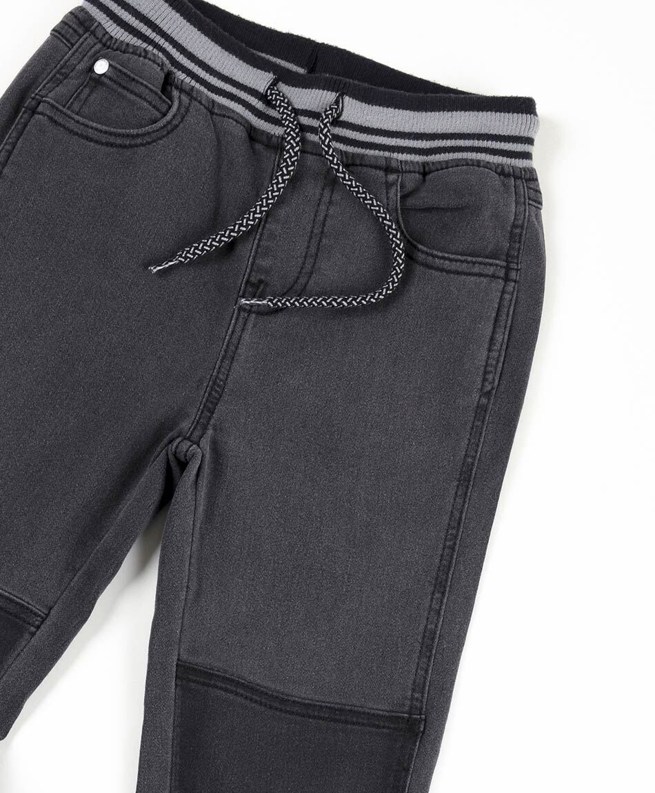 Jeans ni&ntilde;o el&aacute;stico superior