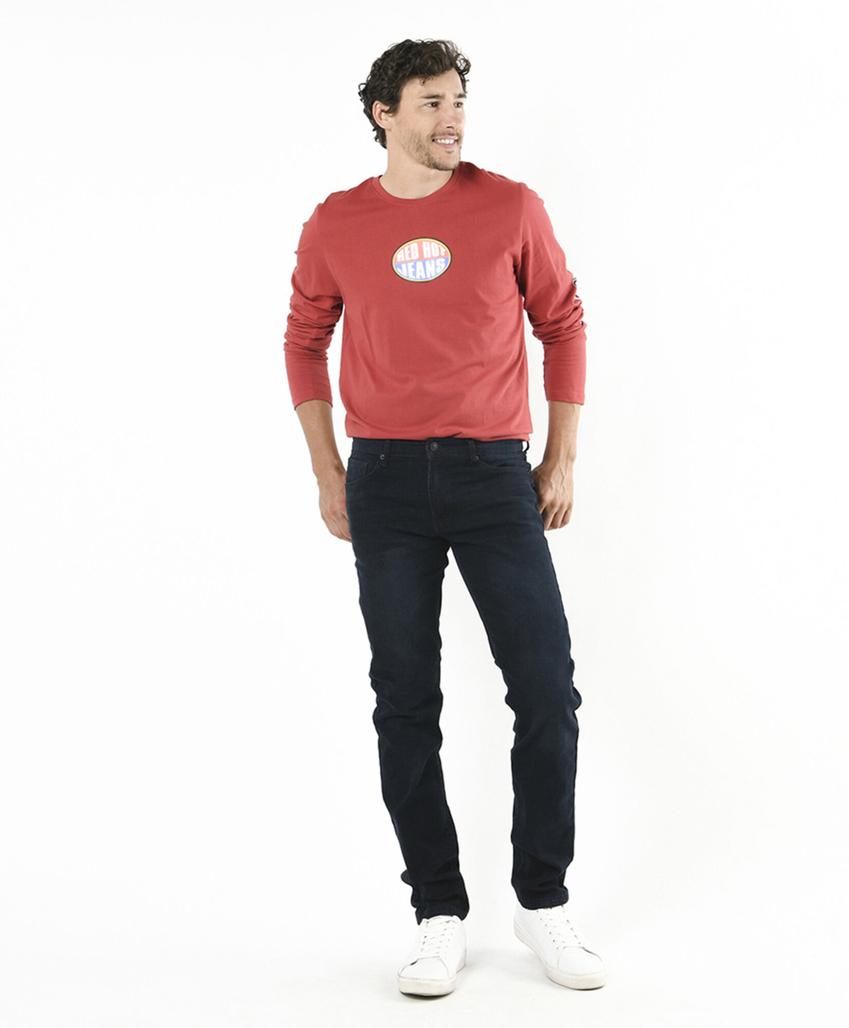 Jeans hombre azul oscuro skinny fit Jeans hombre azul oscuro skinny fit