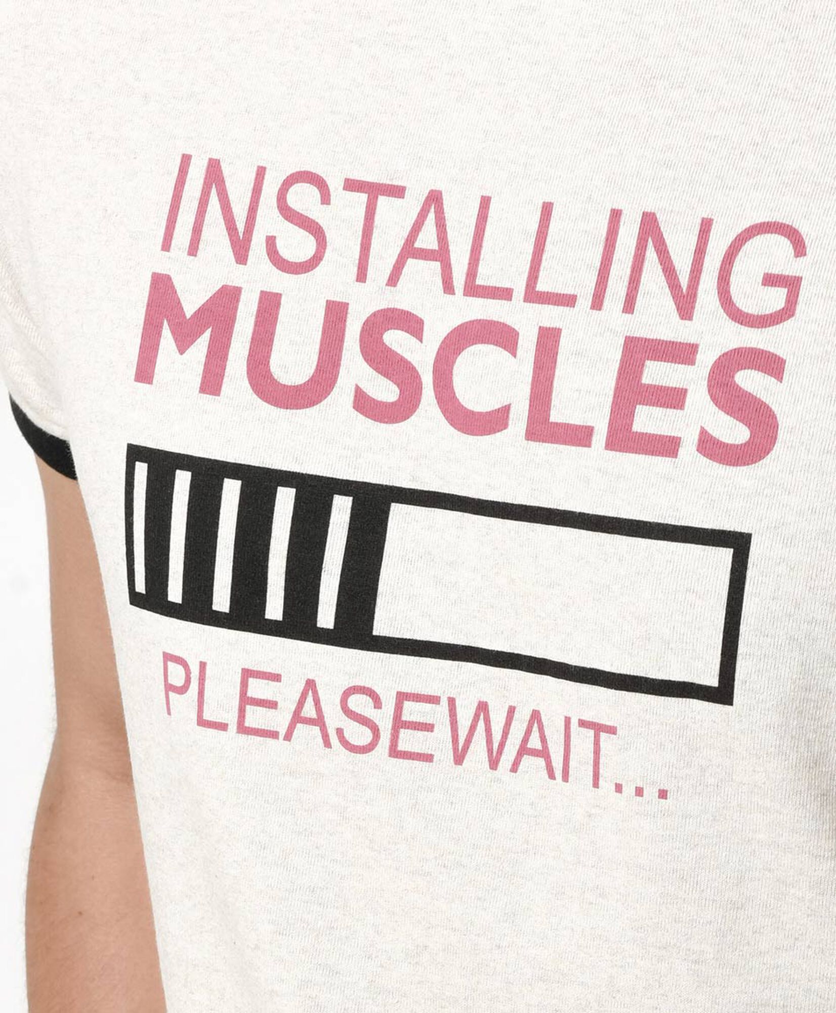 Polera hombre jaspeada muscle Polera hombre jaspeada muscle