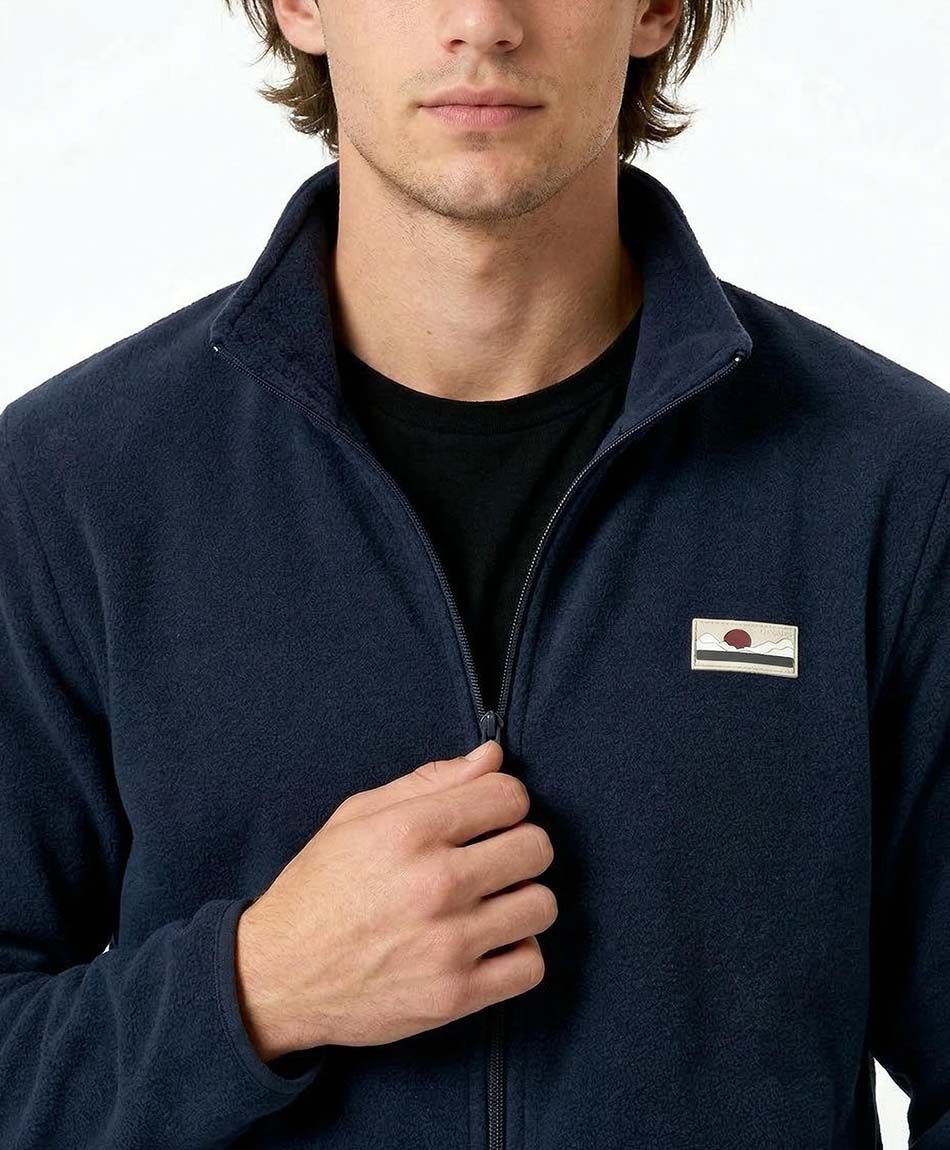 Poler&oacute;n hombre polar con cierre pro