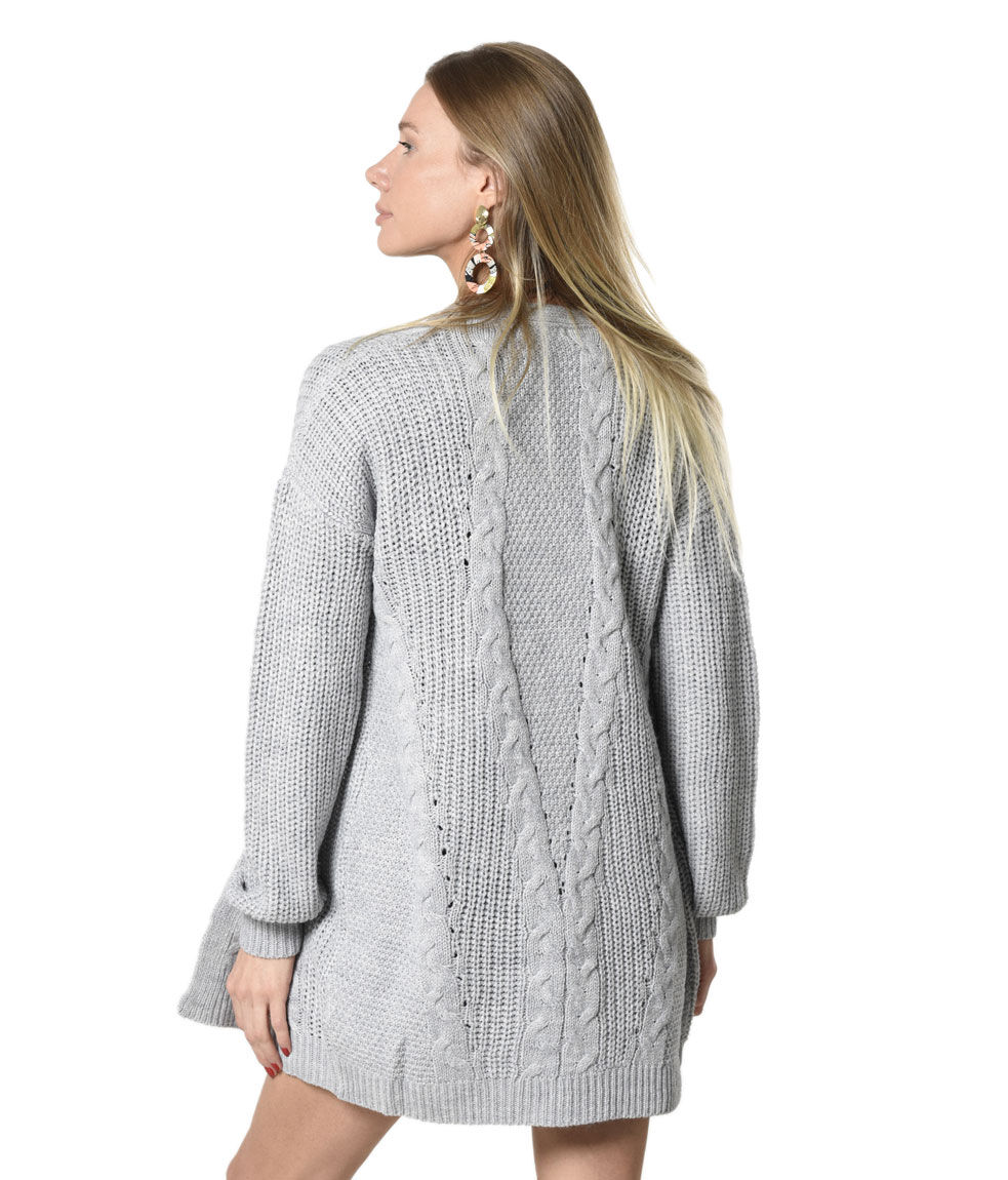 Cardigan trenzas