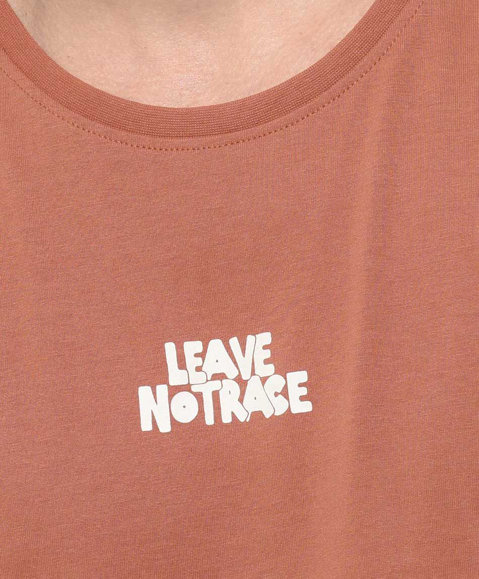 Polera hombre surf leave orange