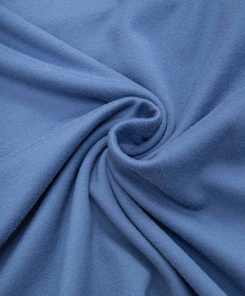 Pijama mujer camisero azul piping