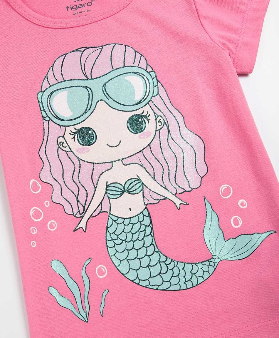 Polera beb&eacute; sirena