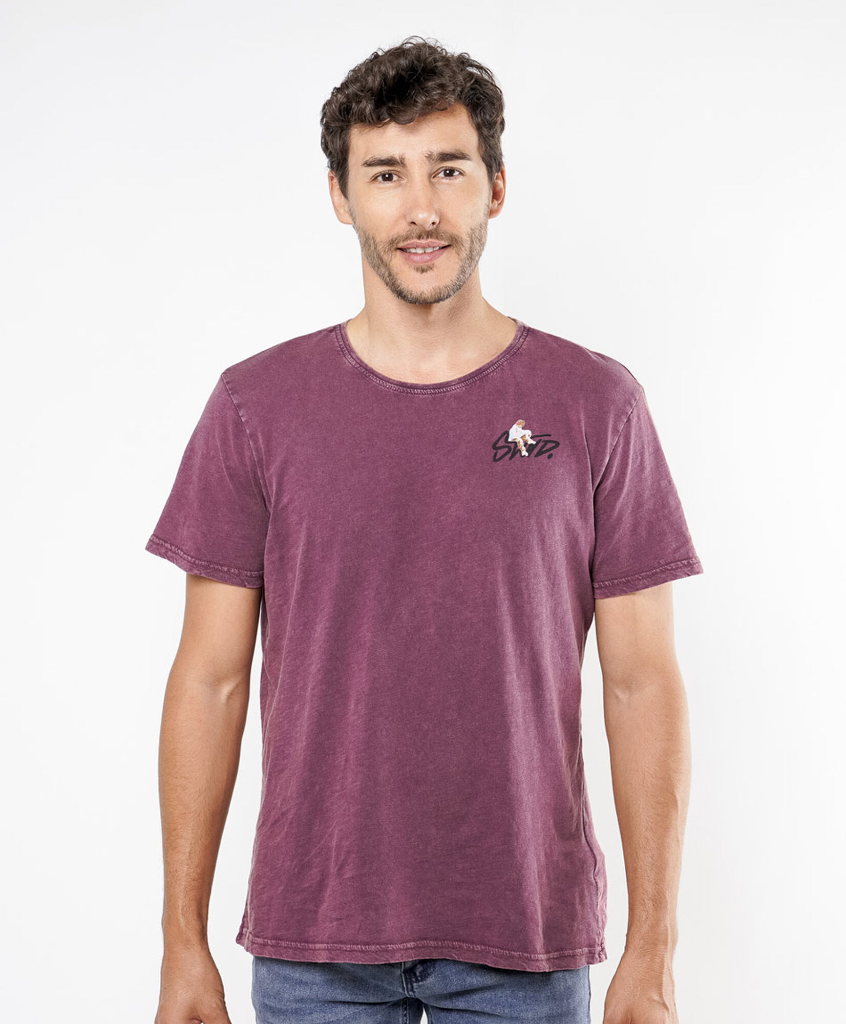 Polera hombre doble estampado music Polera hombre doble estampado music