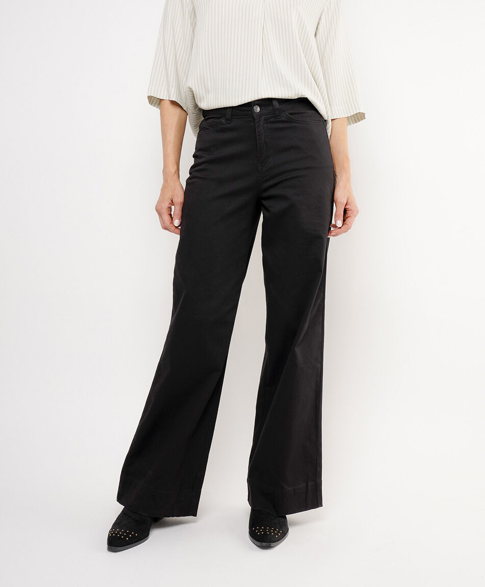 Pantal&oacute;n mujer twill palazzo