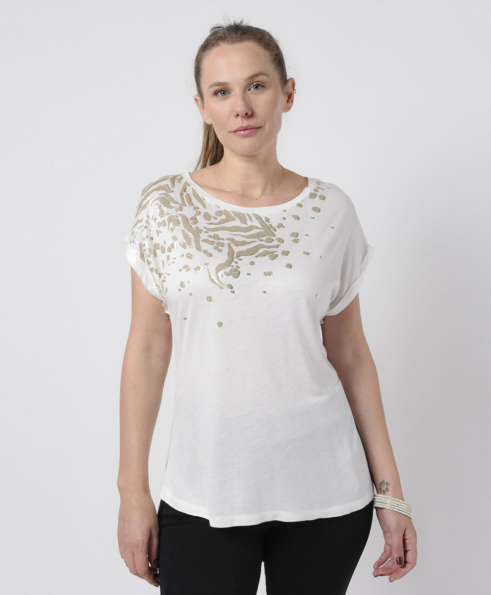 Polera mujer animal print Polera mujer animal print