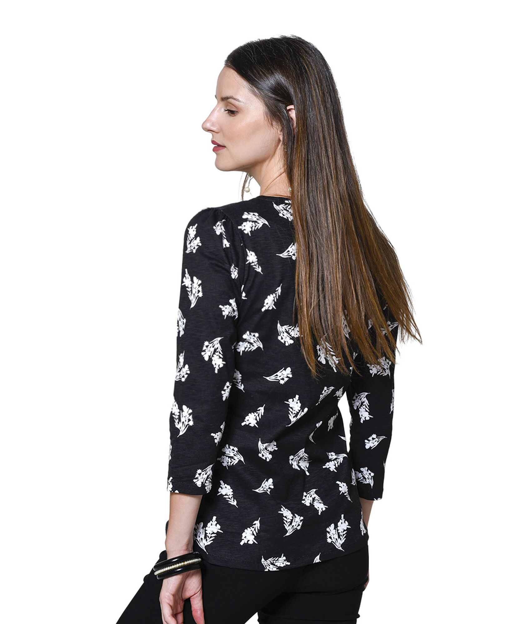 Polera manga puff Polera manga puff