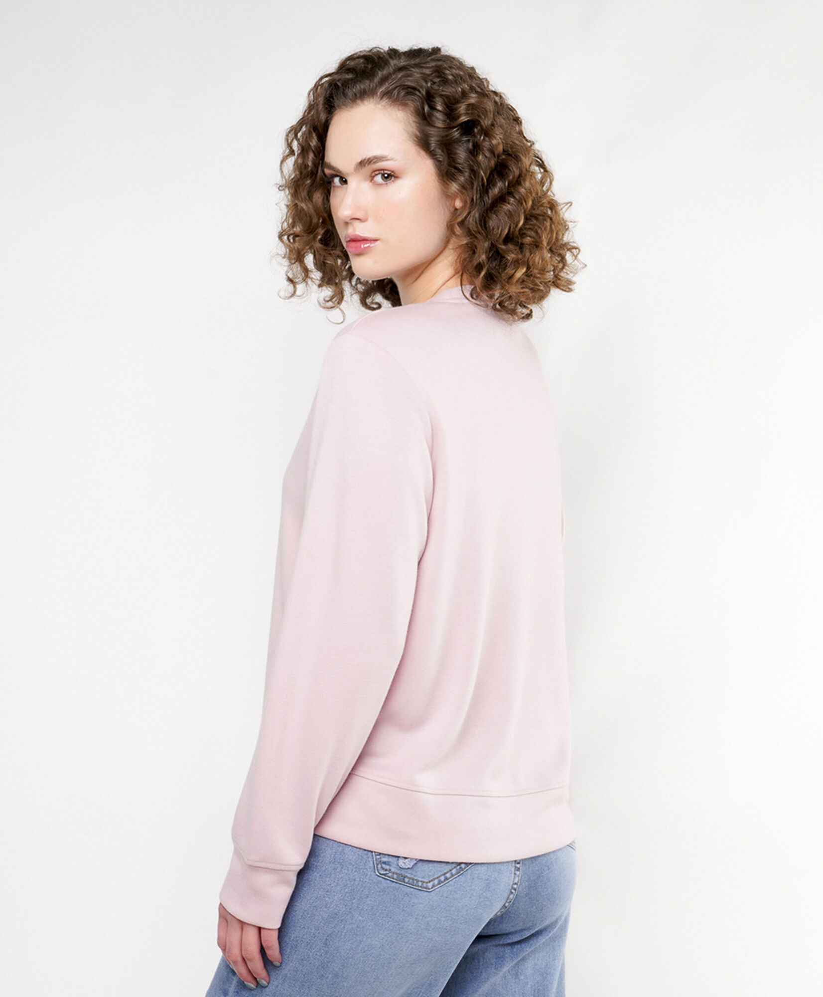 Polerón mujer clásico rosado Polerón mujer clásico rosado
