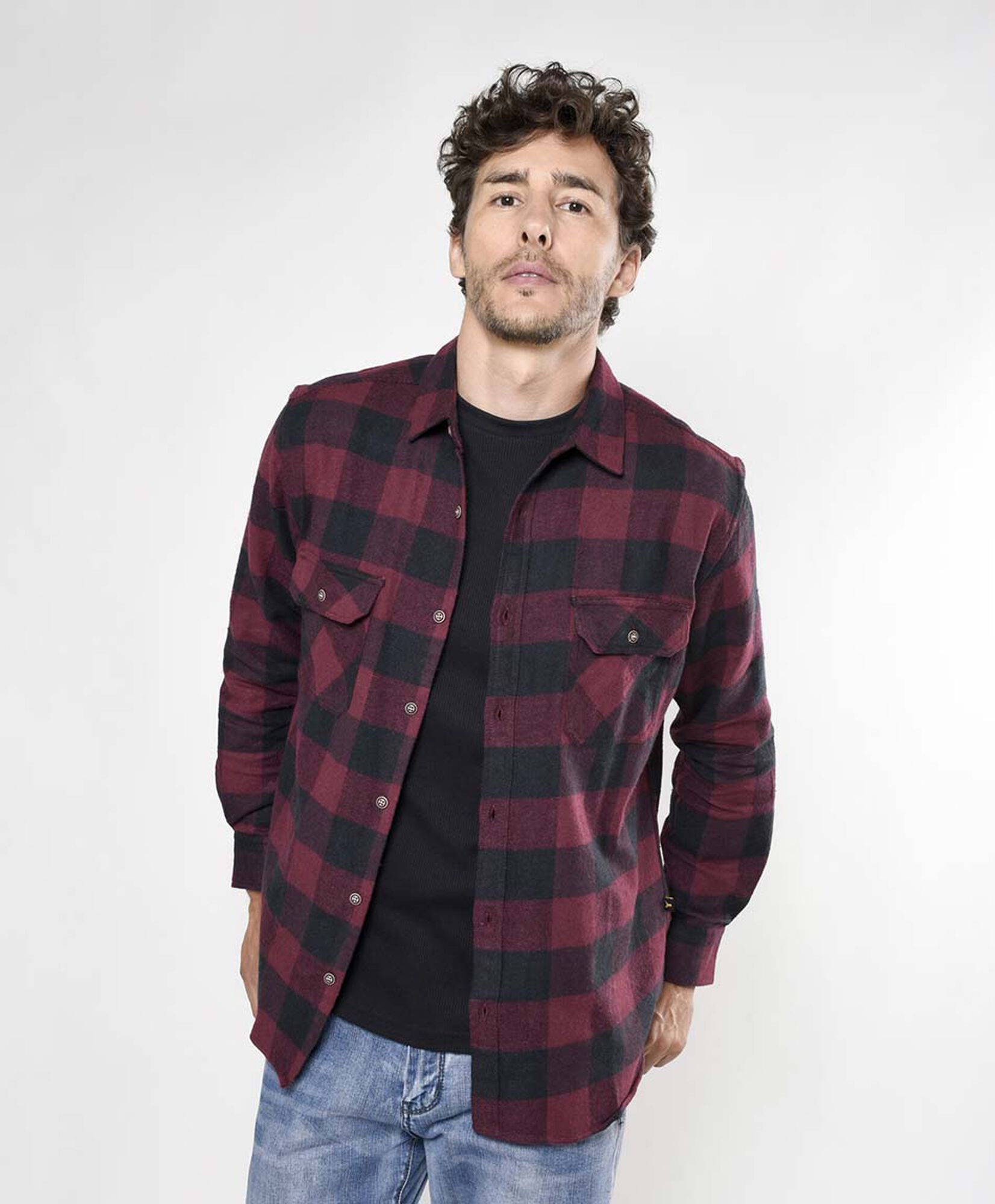 Camisa hombre escocesa Camisa hombre escocesa