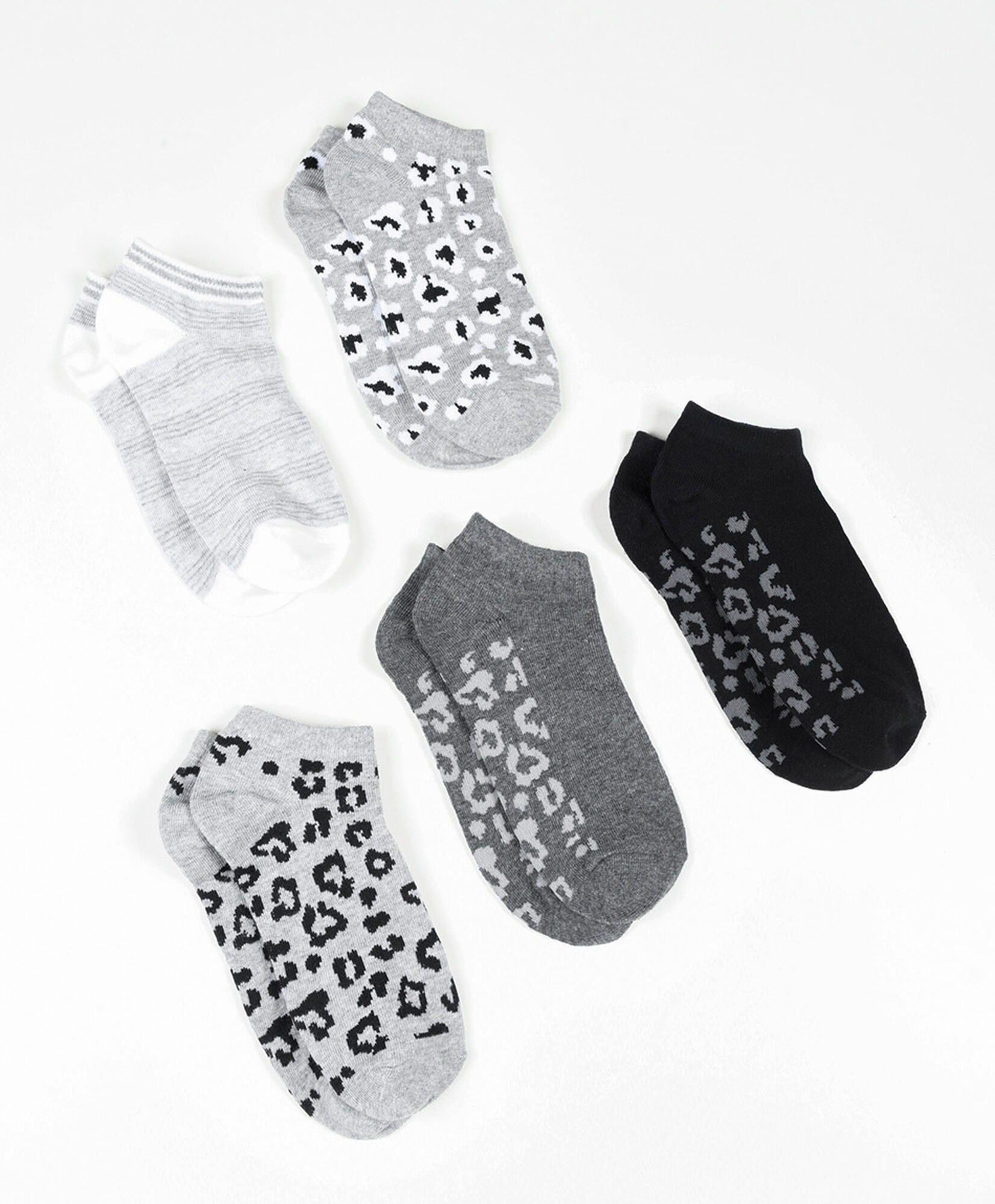 Pack 5 calcetines mujer animal print Pack 5 calcetines mujer animal print