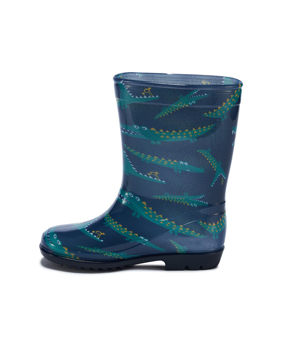 Bota infantil (25 a 36) agua dinosaurio