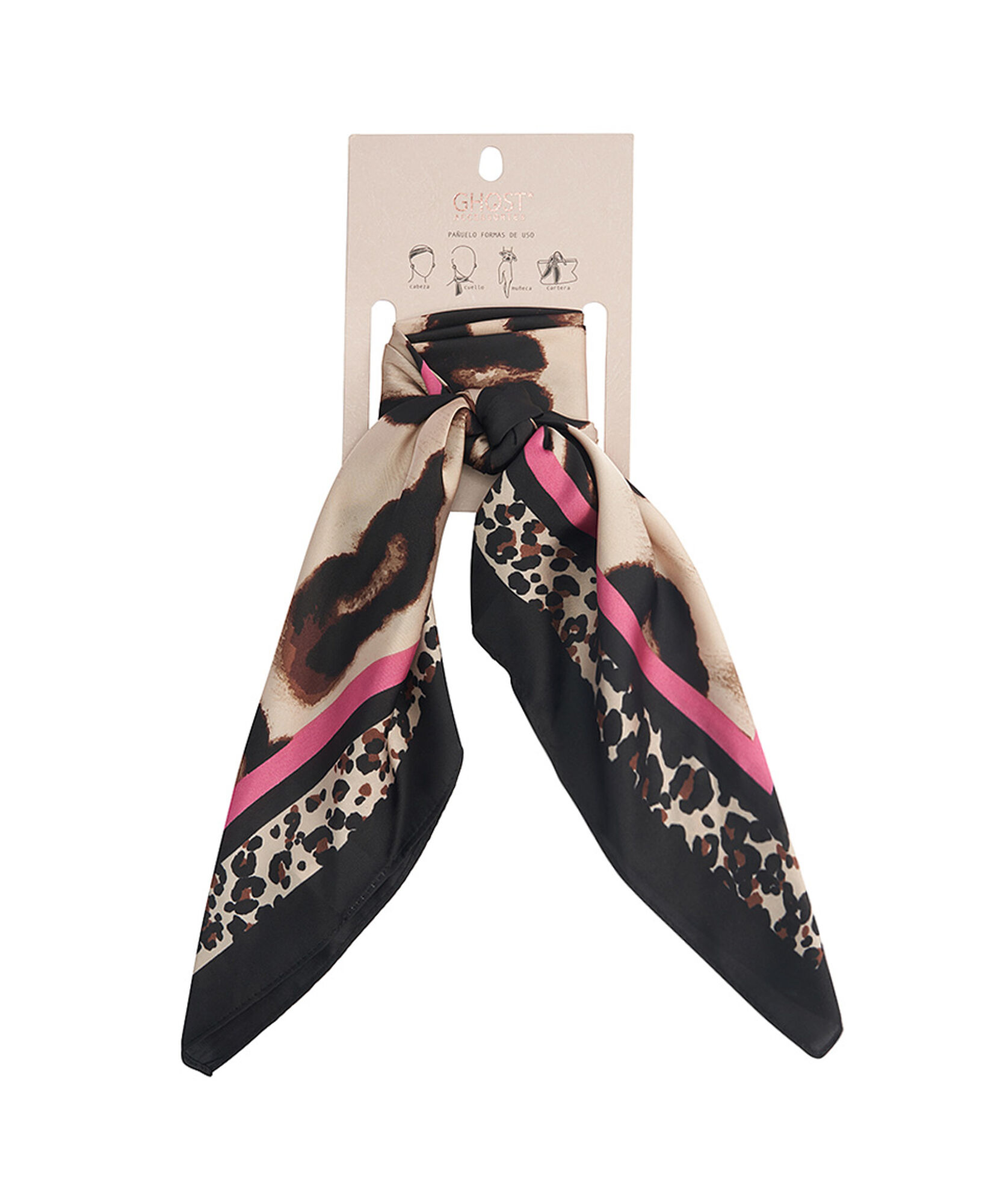 Pañuelo mujer animal print línea Pañuelo mujer animal print línea