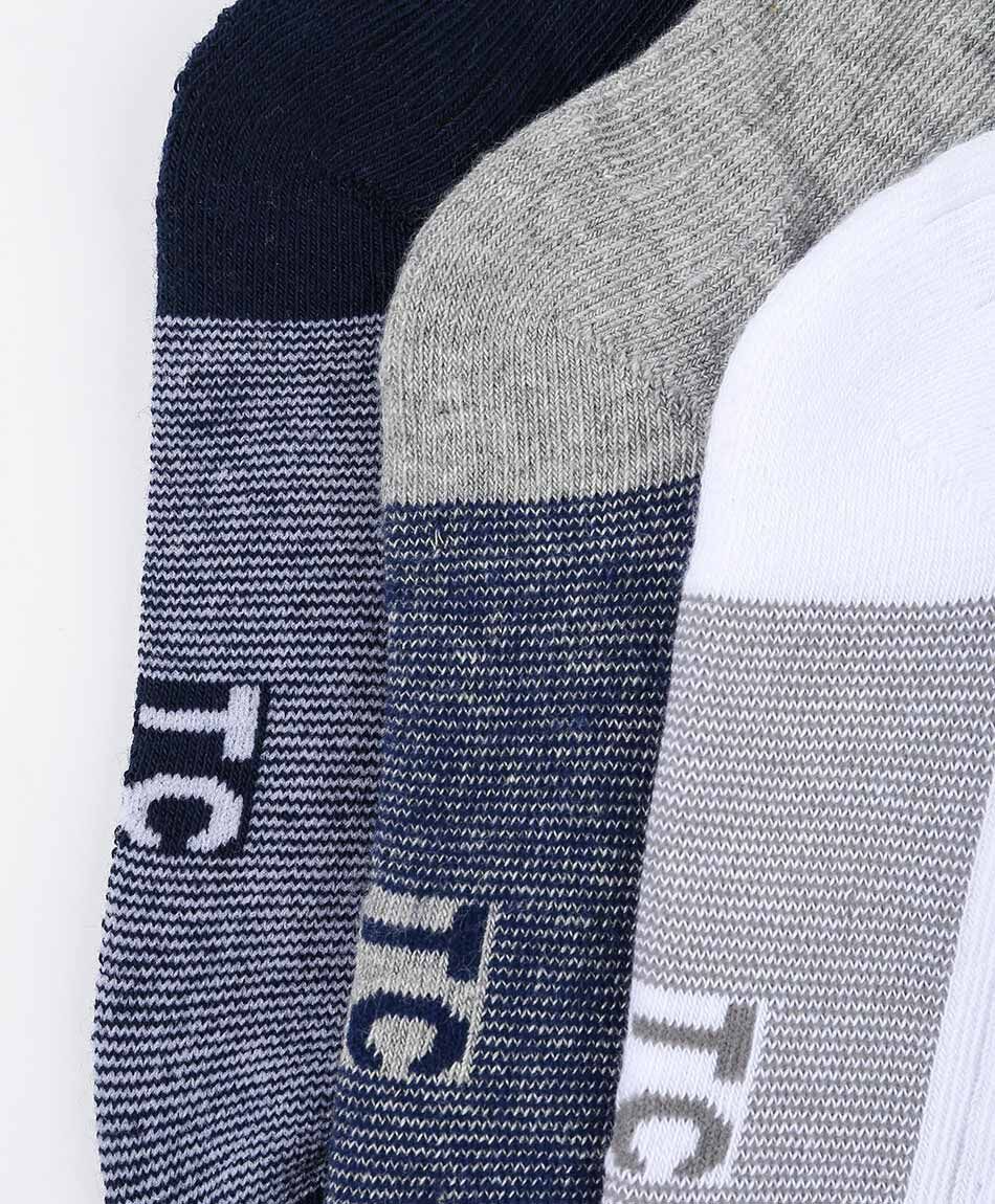 Pack 3 calcetines escolar tricolor