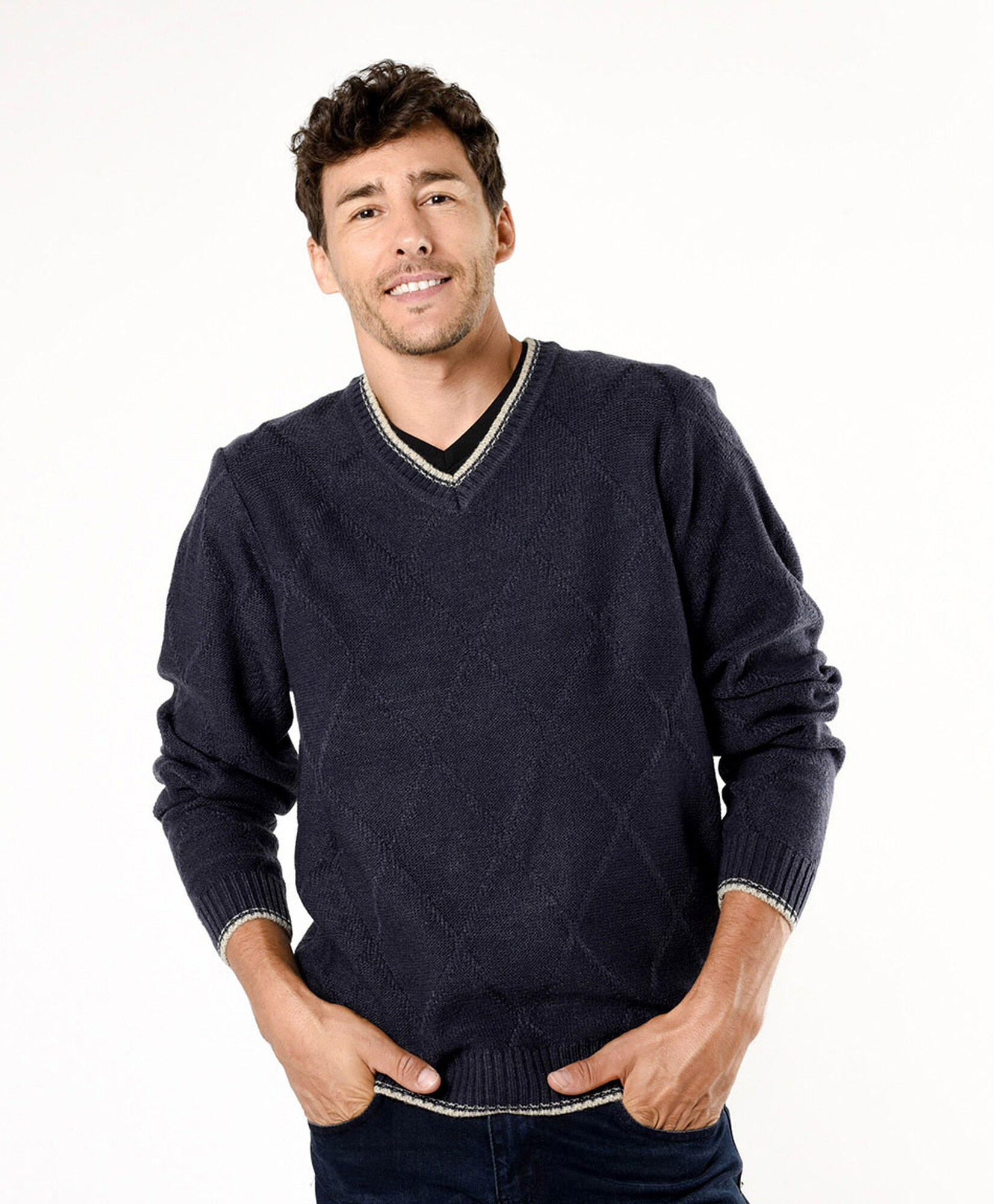 Sweater hombre rombos Sweater hombre rombos
