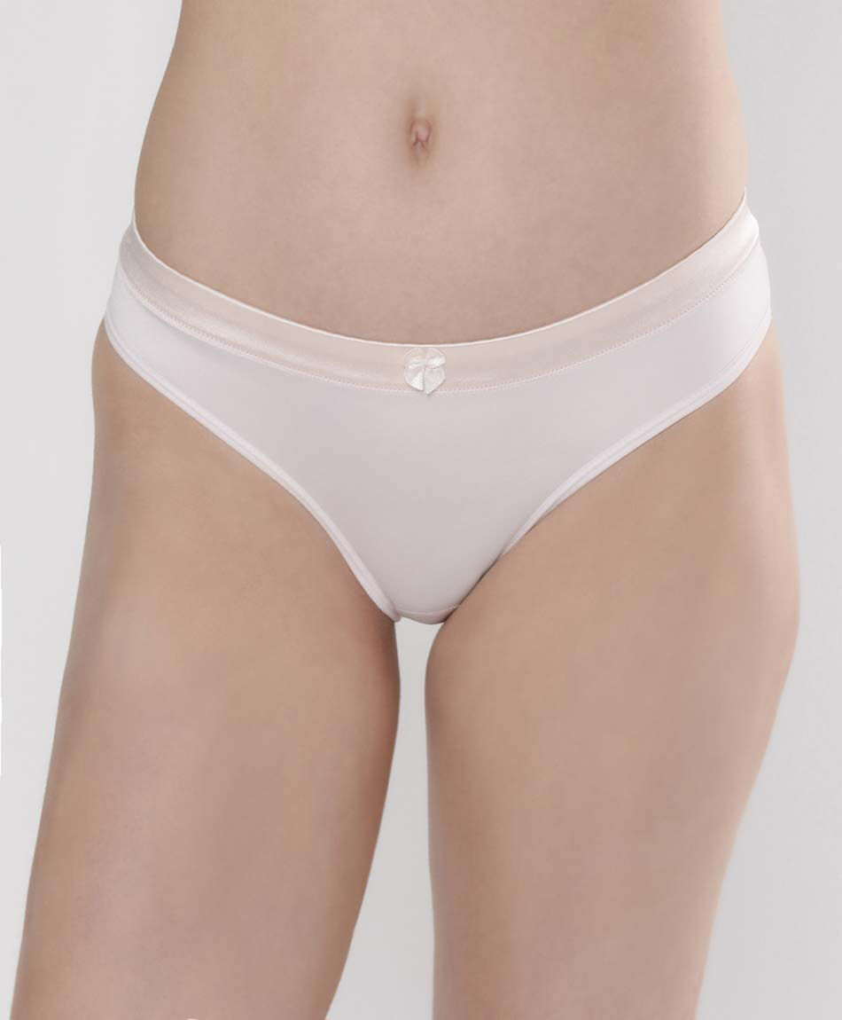 Bikini mujer cintura satinada