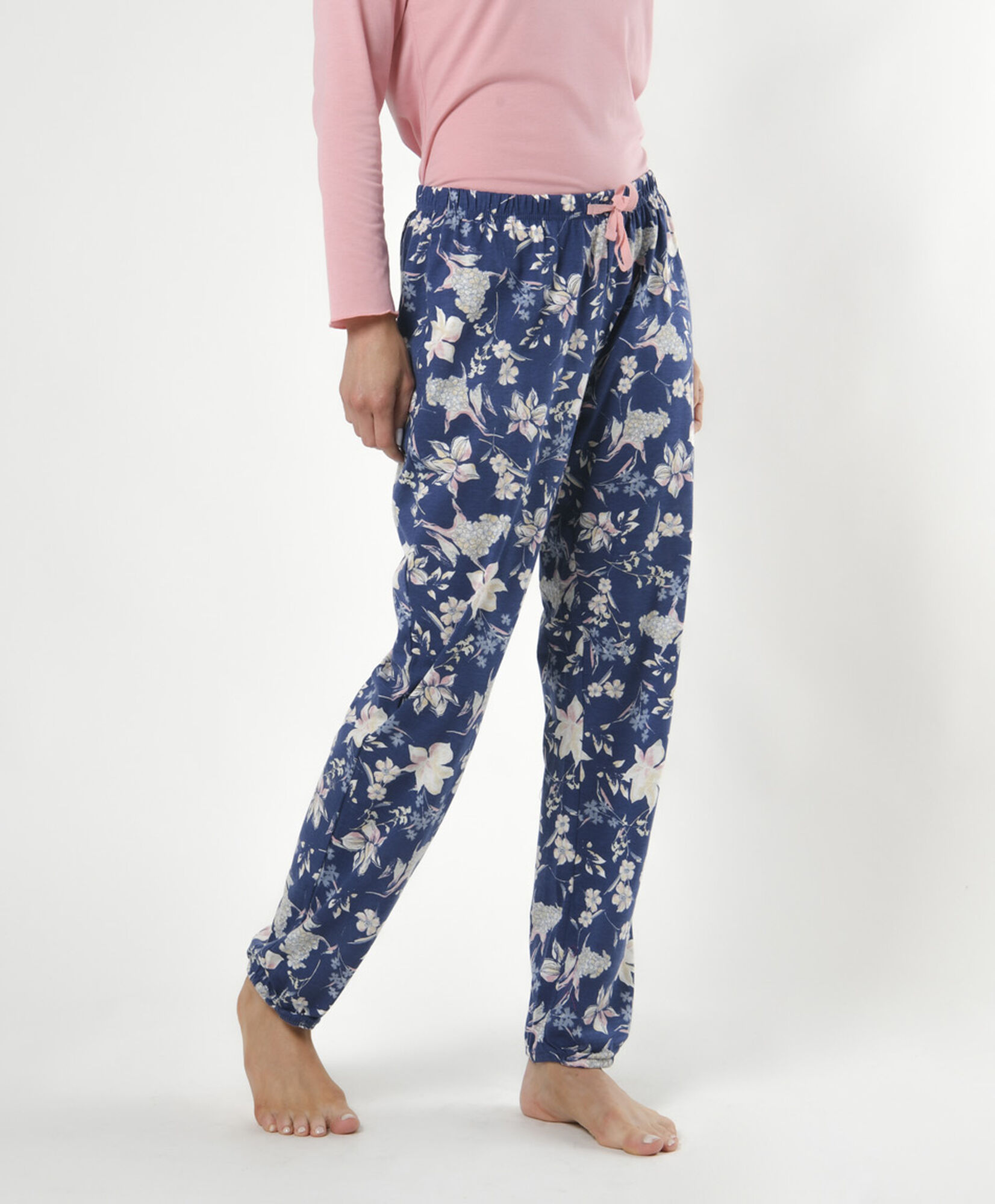 Pijama mujer floreado rosado Pijama mujer floreado rosado