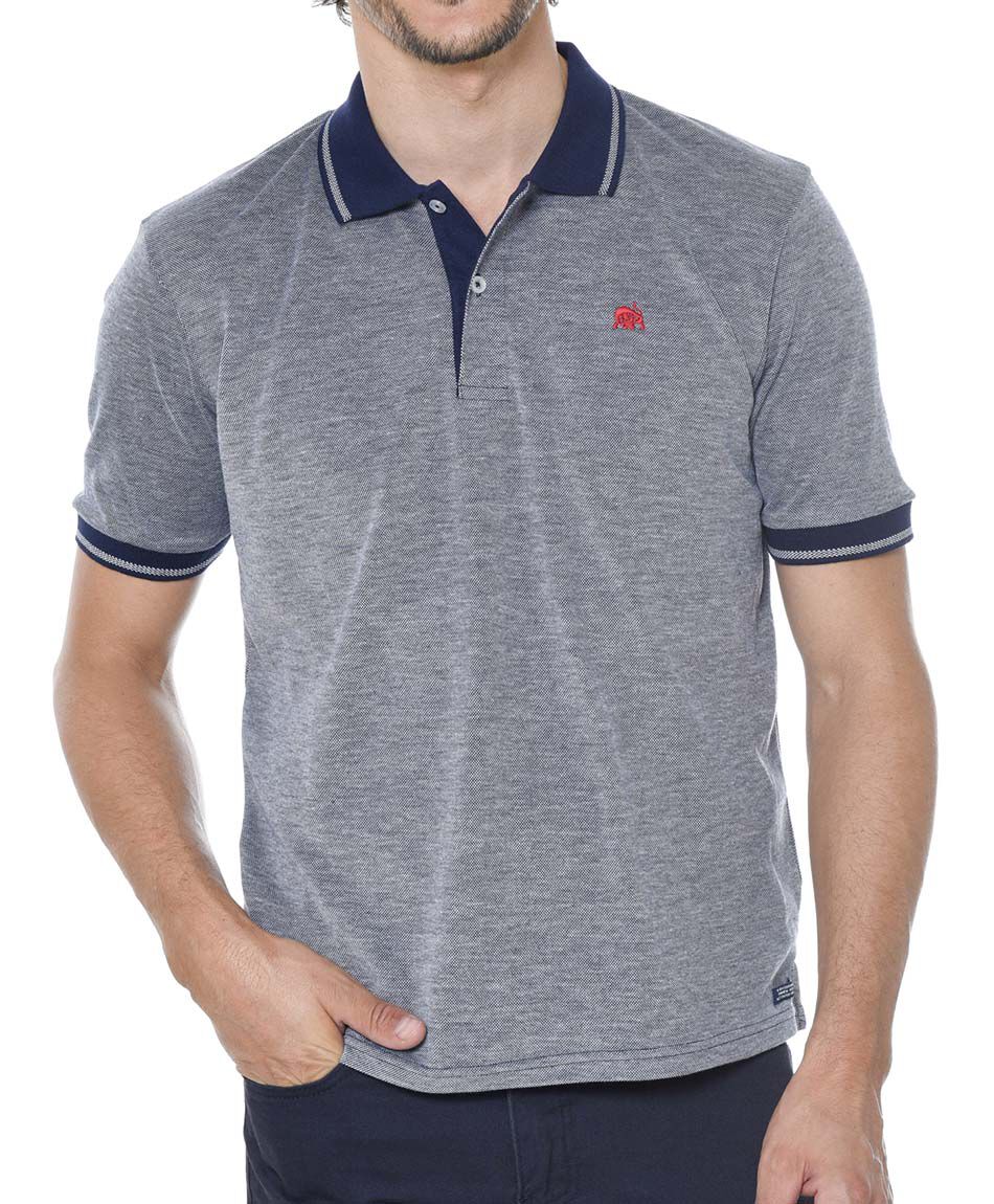 Polera cuello polo