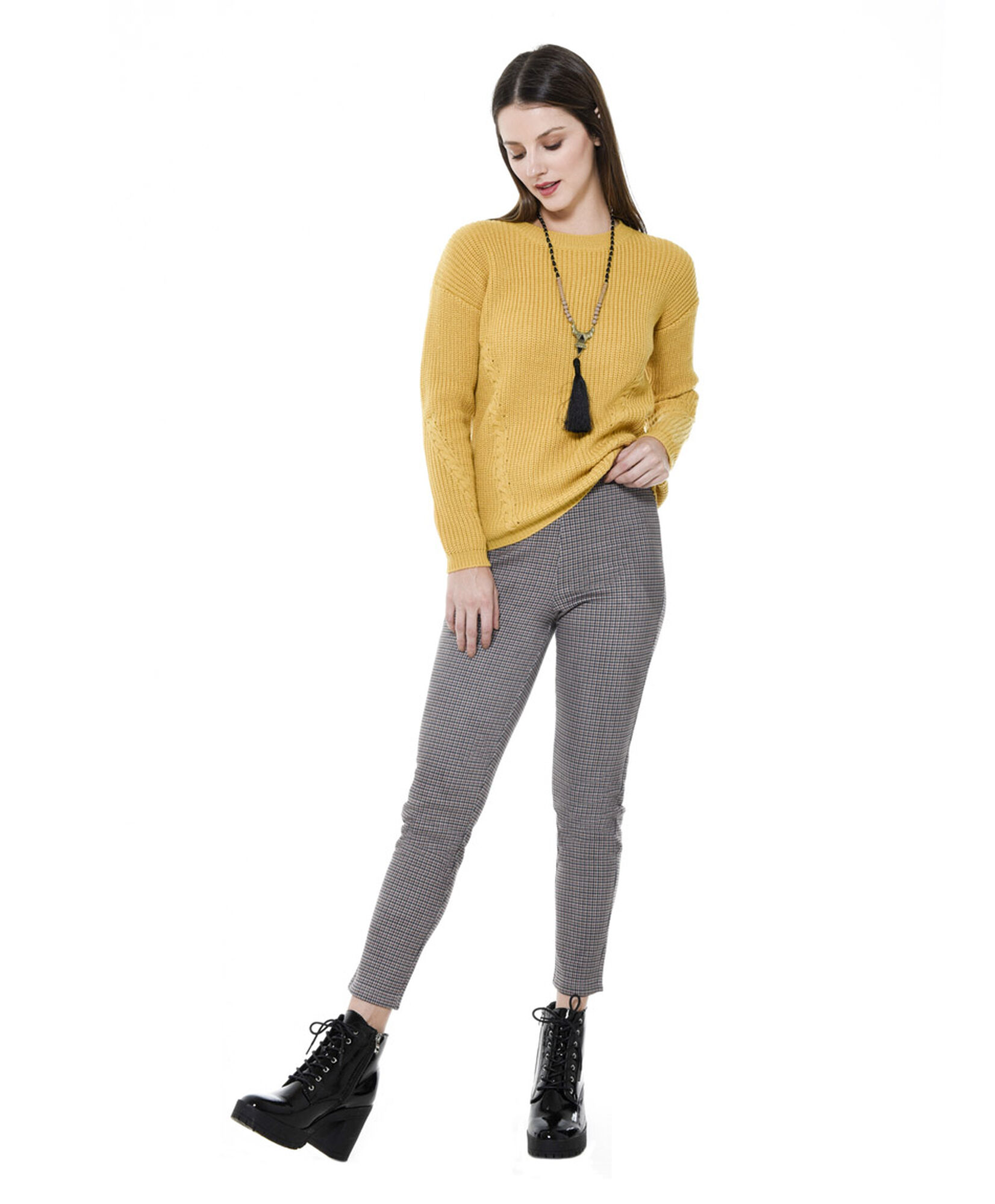 Pantalon estampado gales Pantalon estampado gales