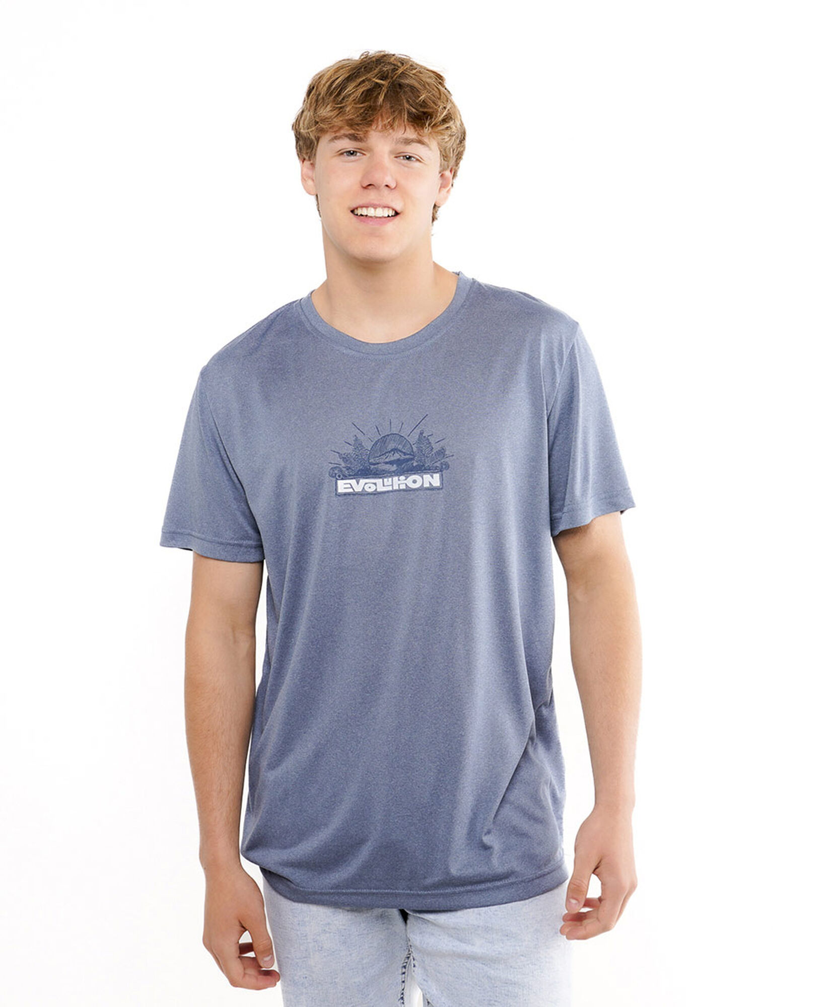 Polera hombre dry fit print evolution Polera hombre dry fit print evolution