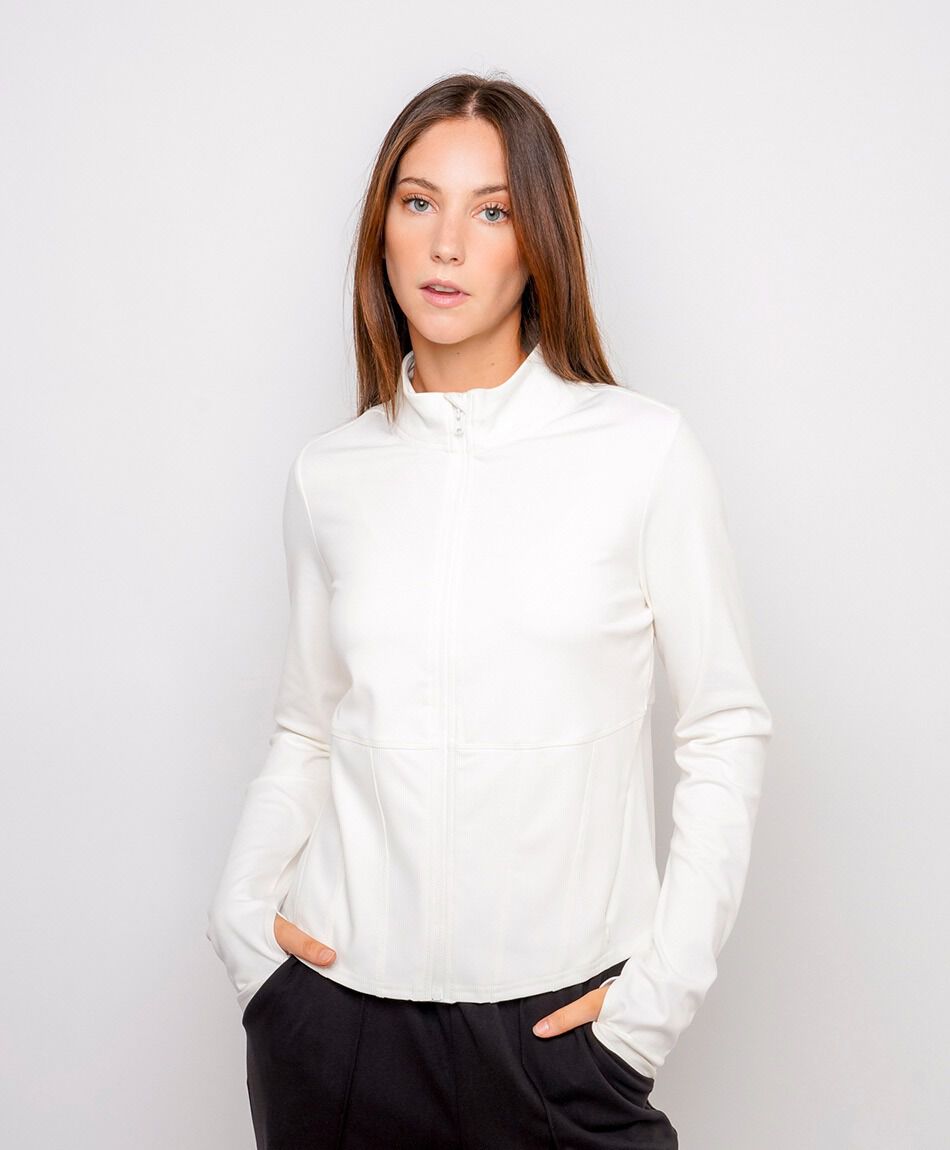 Poler&oacute;n mujer cuello medio