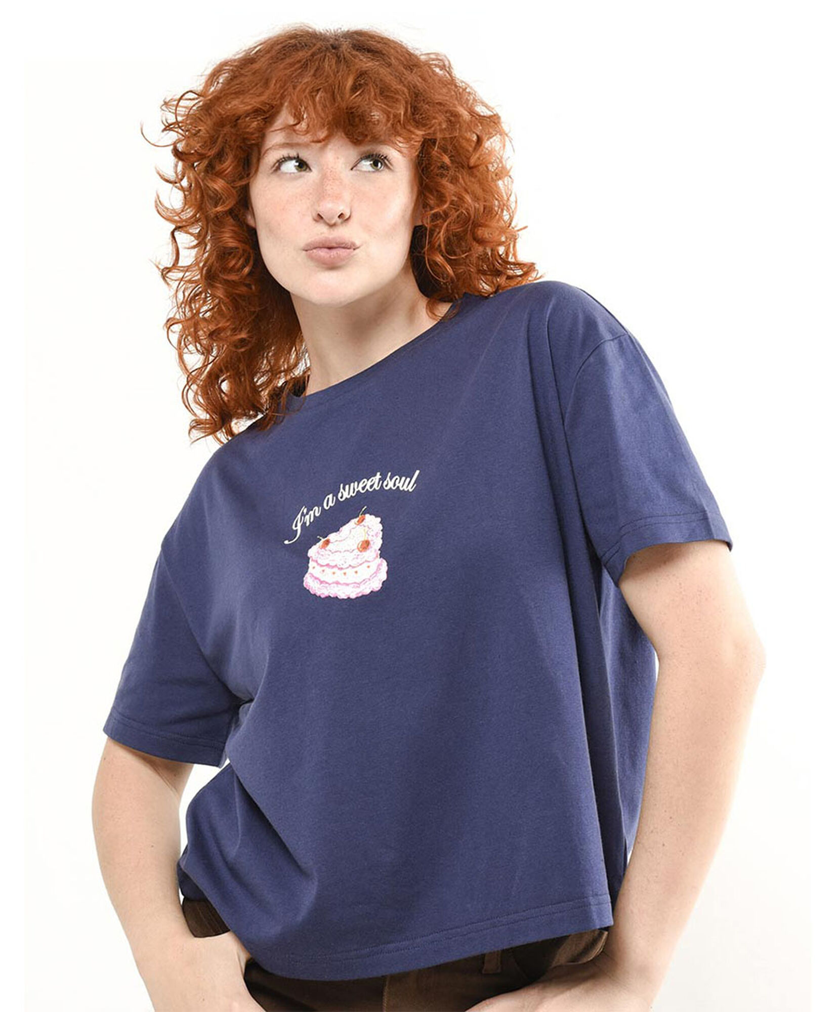 Polera mujer estampado pastel Polera mujer estampado pastel