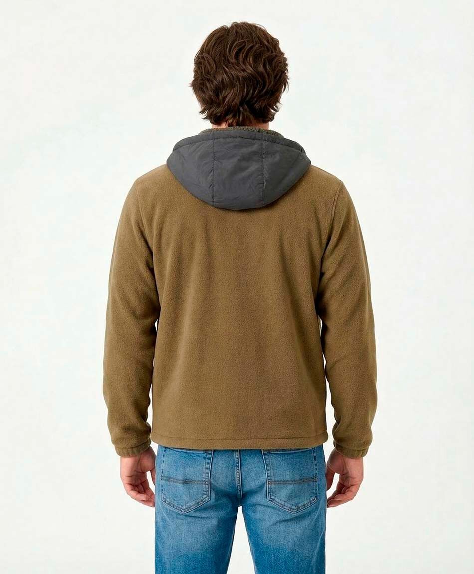 Chaqueta hombre forrada polar