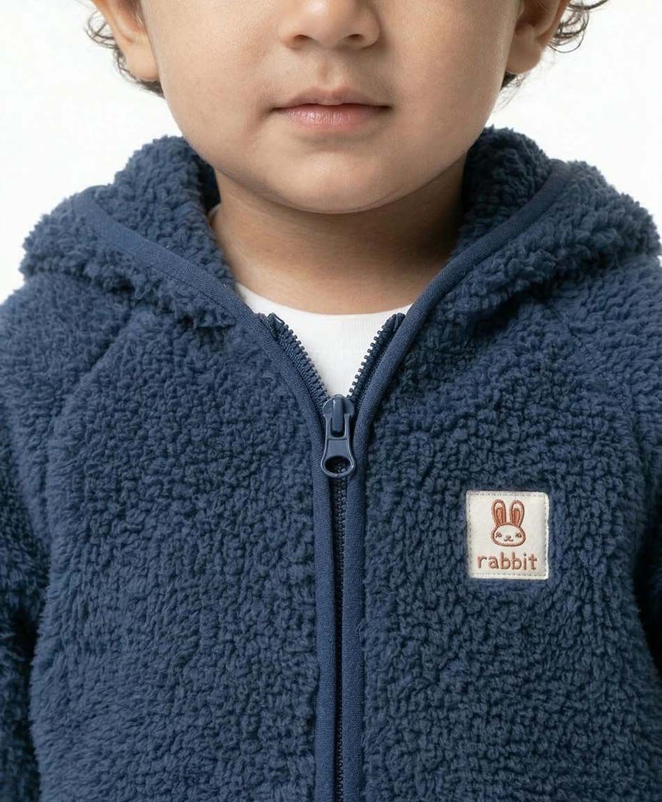 Poler&oacute;n beb&eacute; chiporro azul