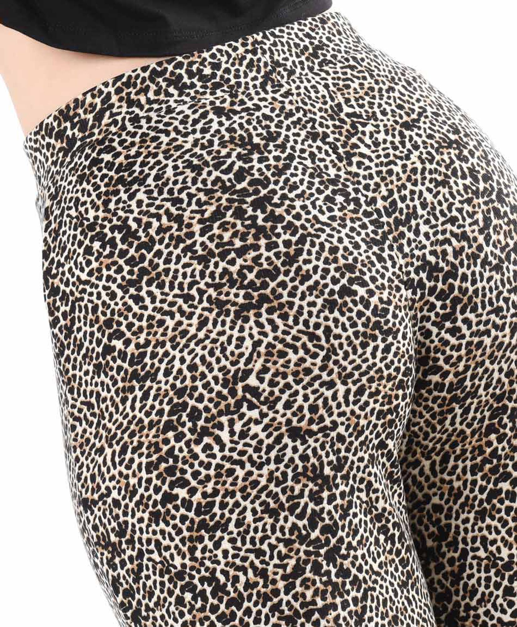 Pantalón mujer animal print wide Pantalón mujer animal print wide