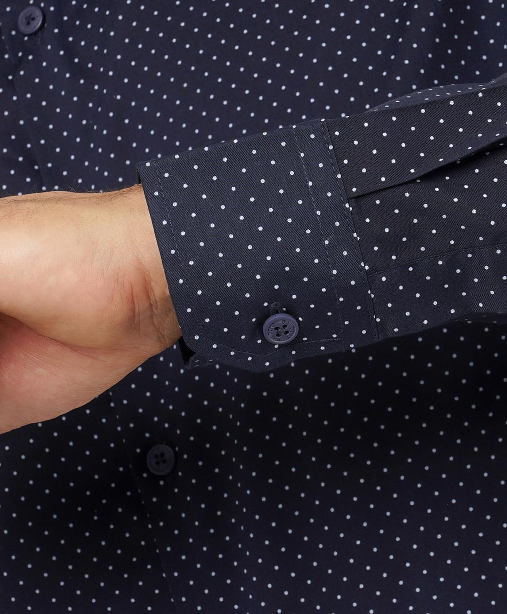 Camisa hombre formal puntos Camisa hombre formal puntos