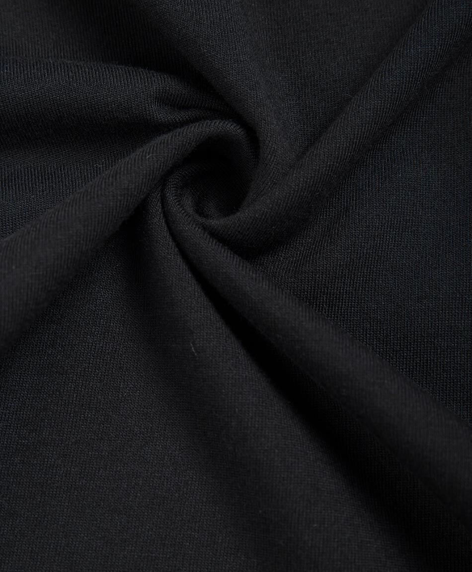 Polera deportiva mujer lisa negra