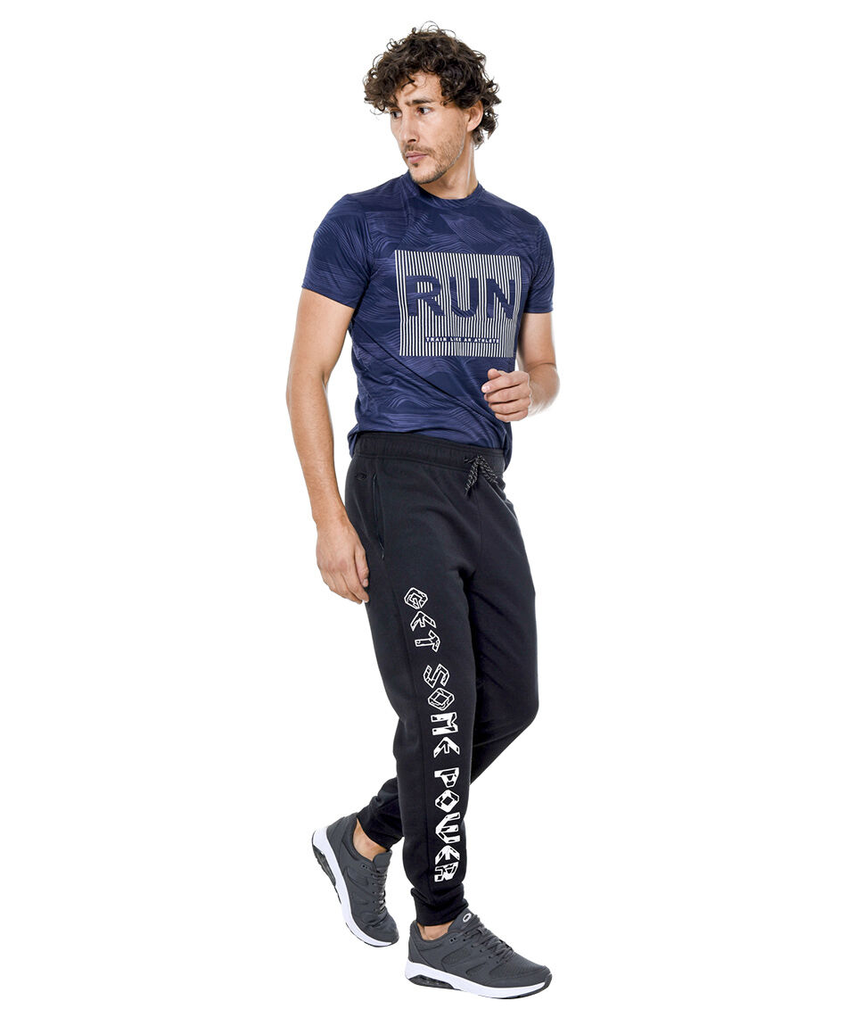 Pantalon deportivo print