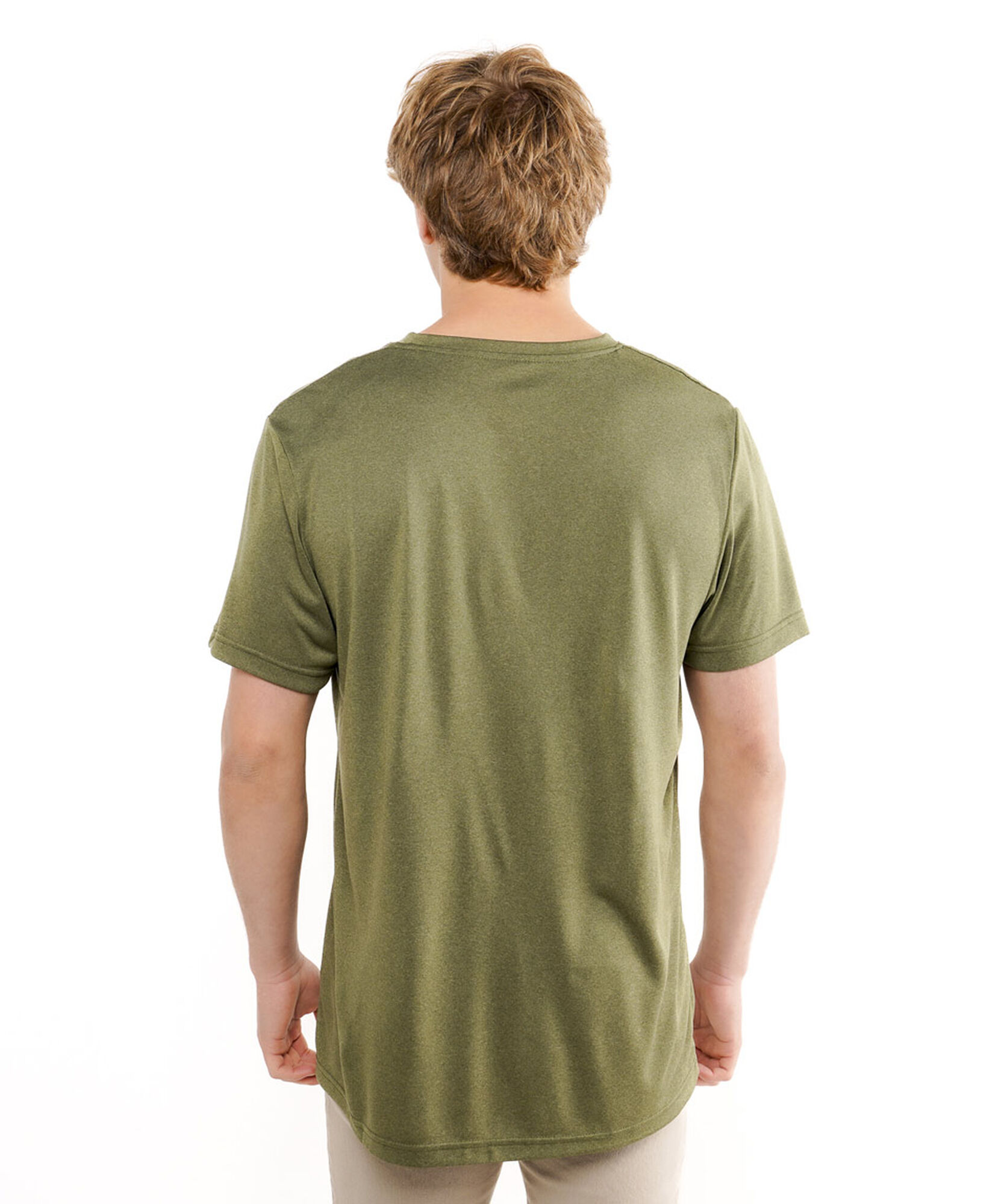 Polera hombre dry fit verde Polera hombre dry fit verde
