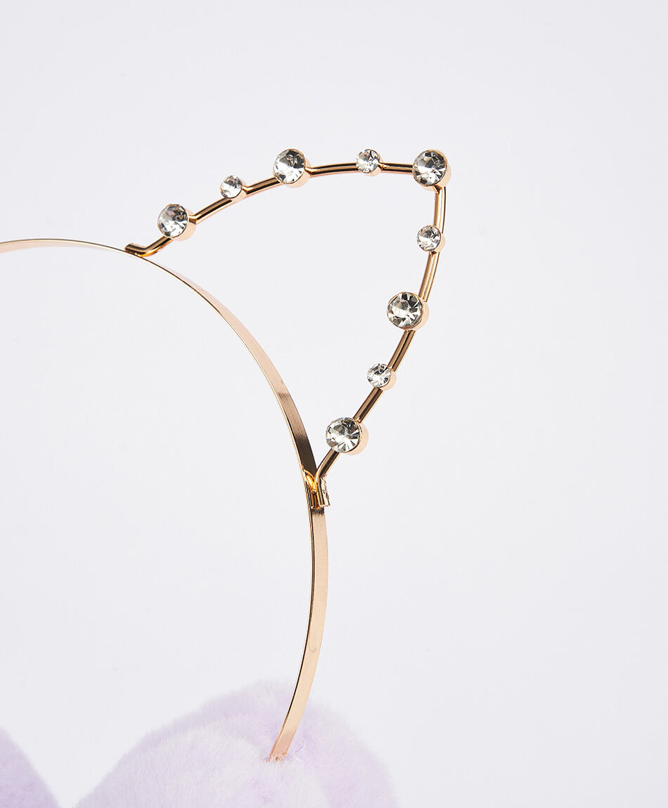 Orejera infantil brillos