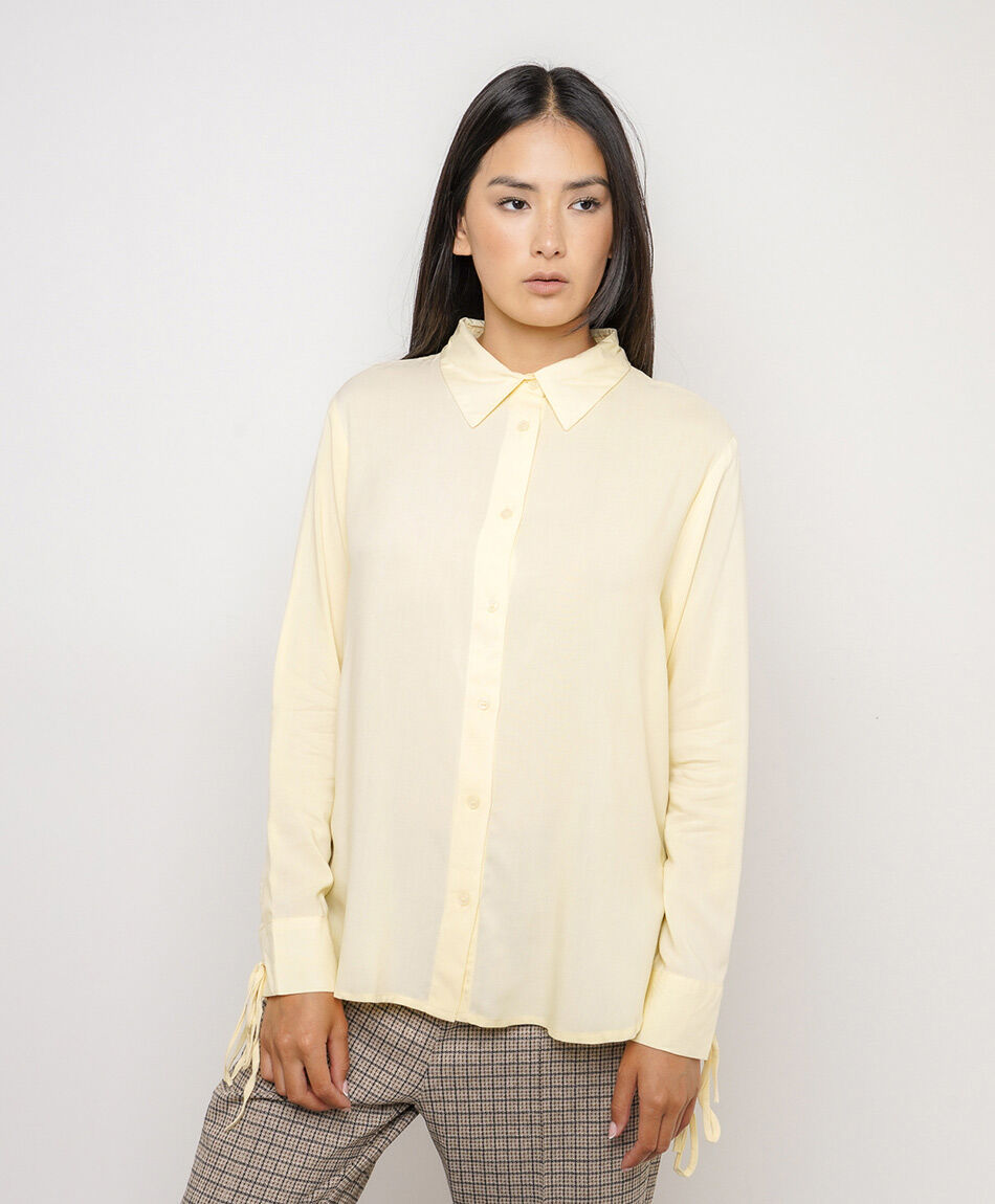 Blusa mujer punto lazo