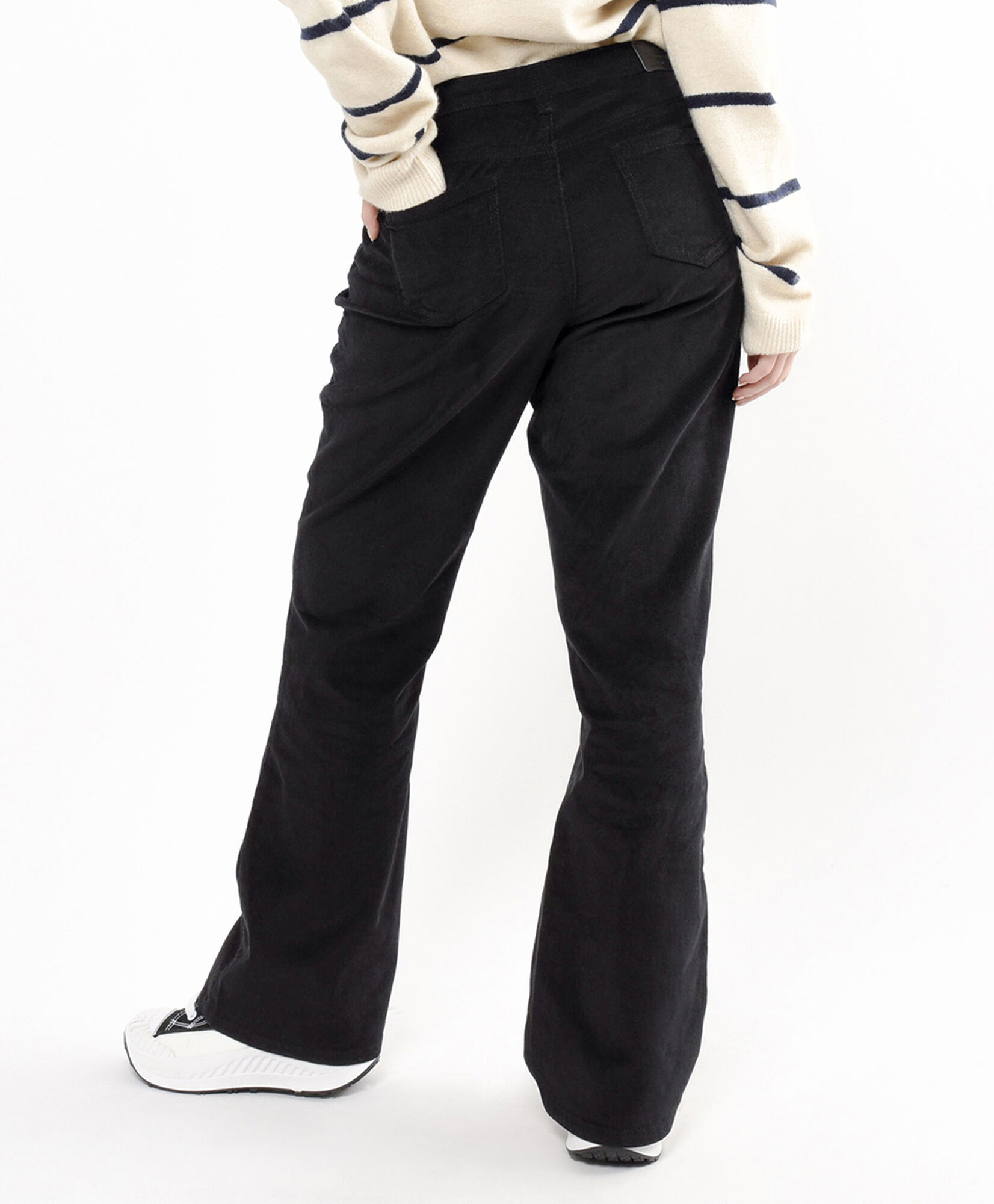 Pantalón mujer corderoy negro Pantalón mujer corderoy negro