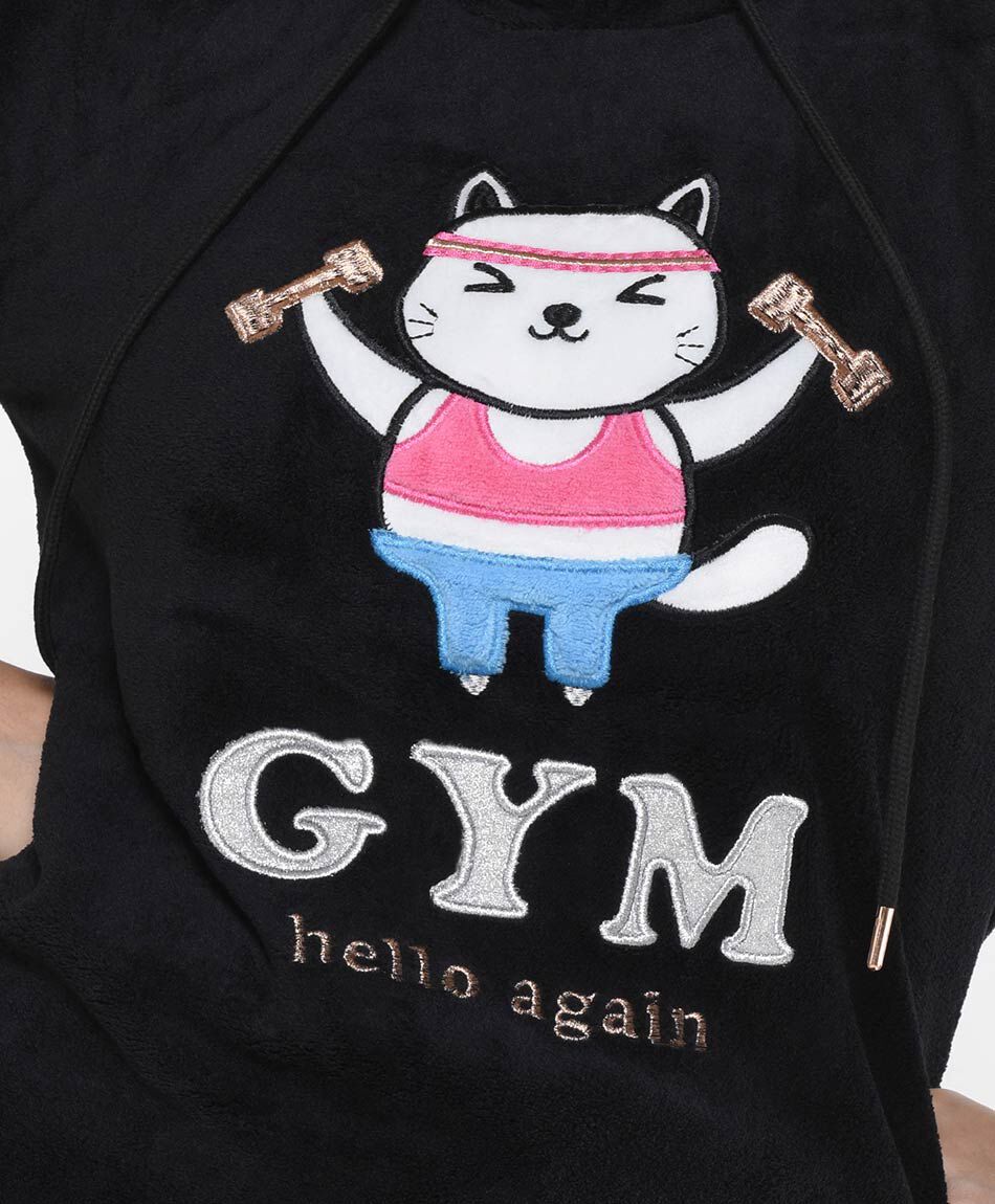 Pijama mujer polar gatito