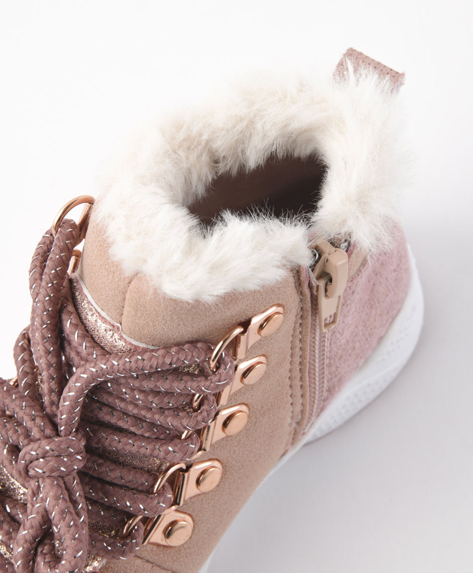 Bota infantil (20 a 25) forrada pink Bota infantil (20 a 25) forrada pink