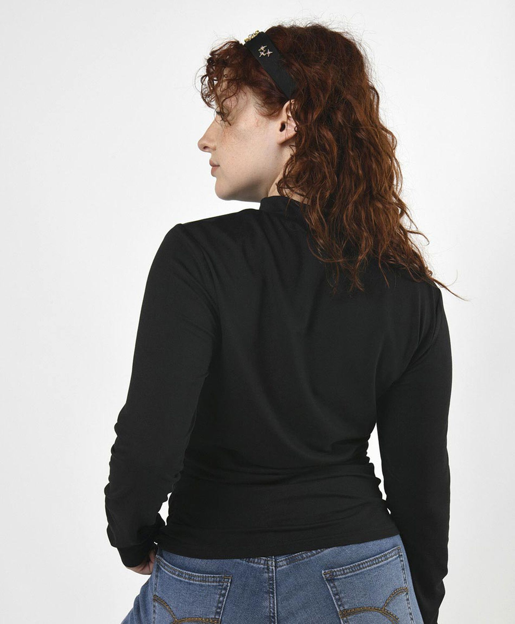 Polera mujer recogida lateral Polera mujer recogida lateral