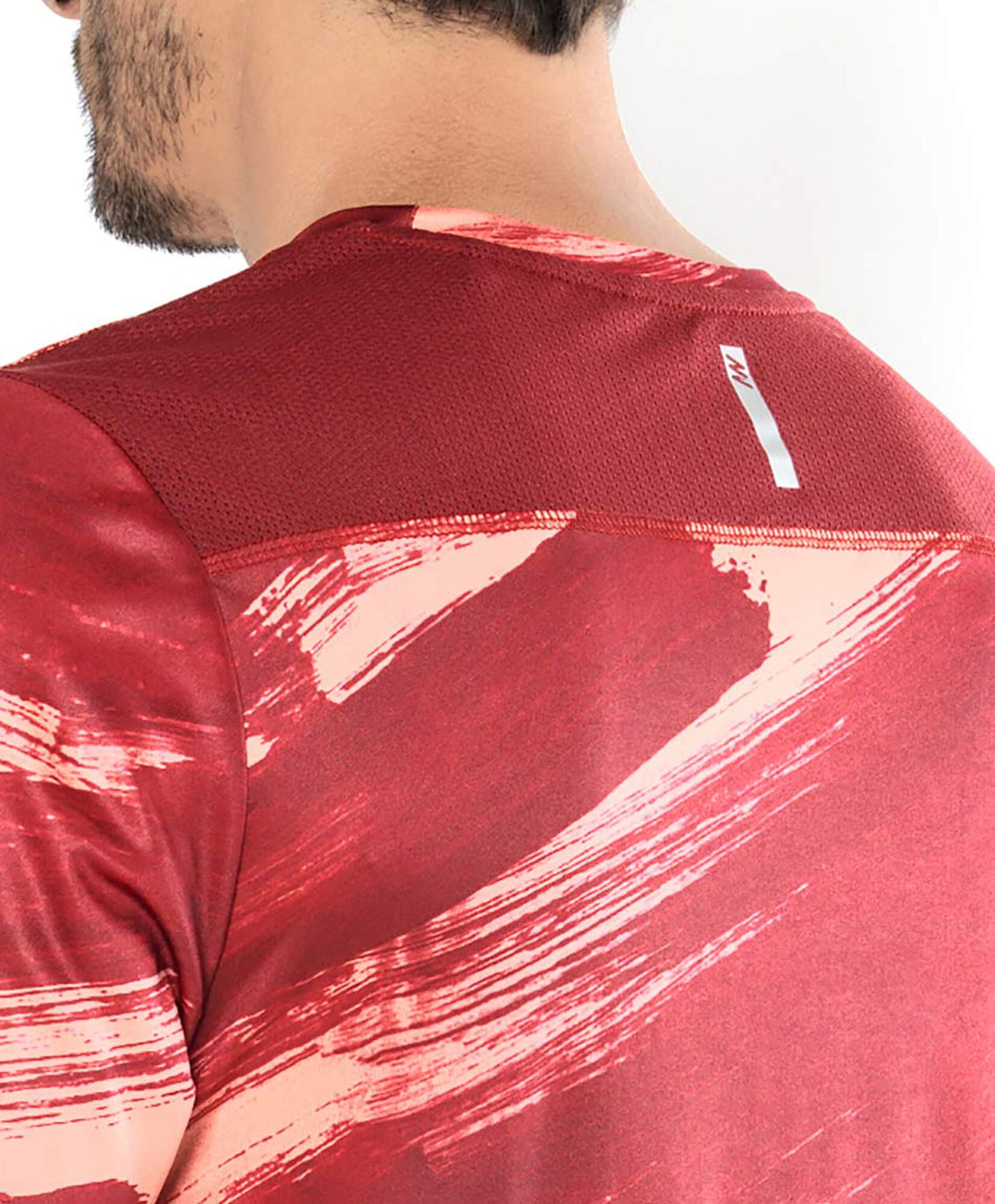 Polera deportiva hombre pinceladas Polera deportiva hombre pinceladas