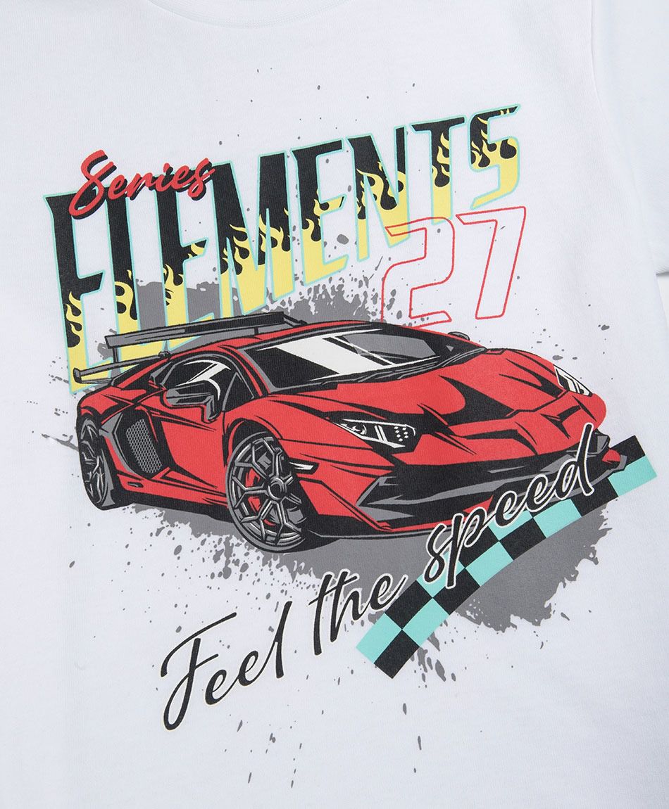 Polera beb&eacute; auto de carrera