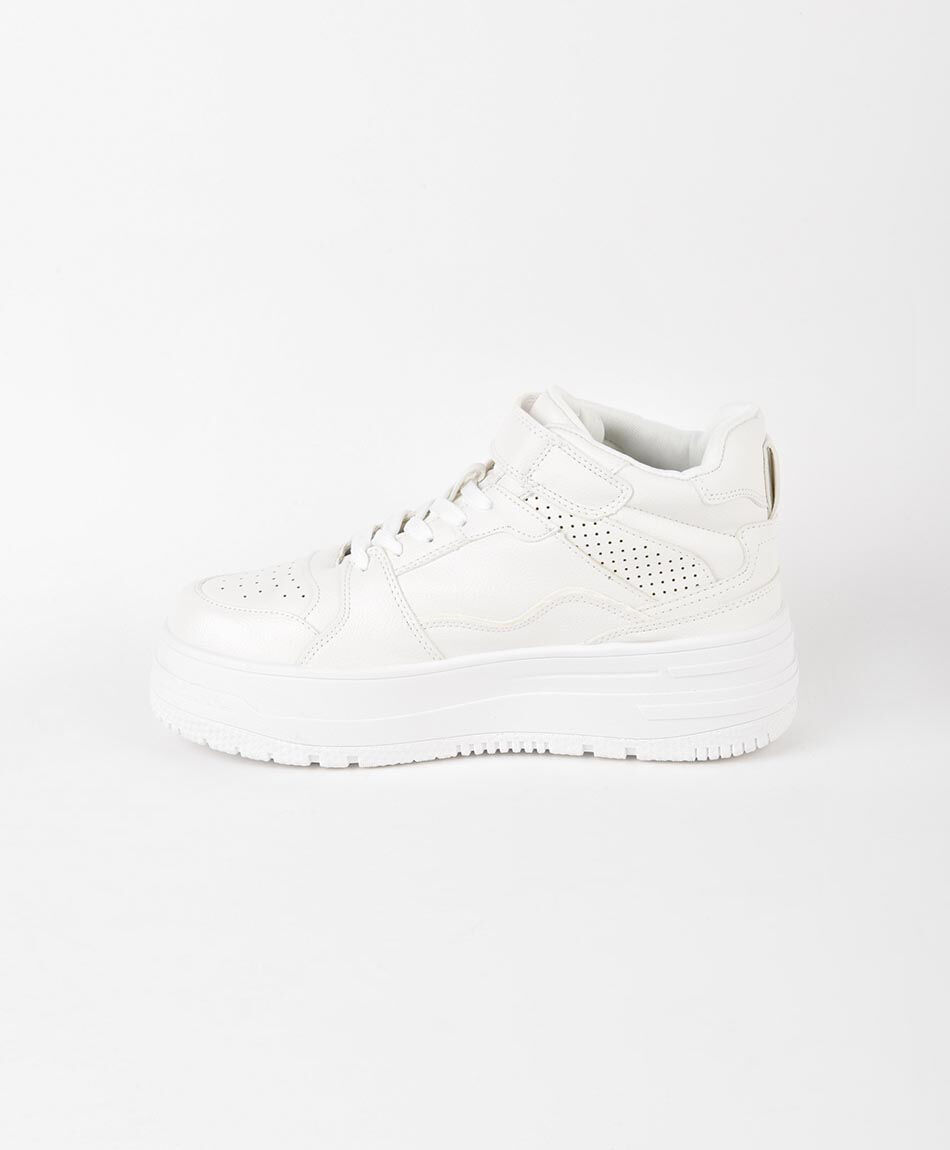 Zapatilla mujer plataforma velcro