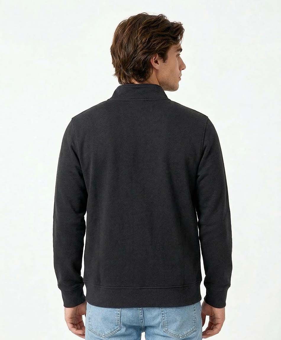 Poler&oacute;n hombre cierre navy