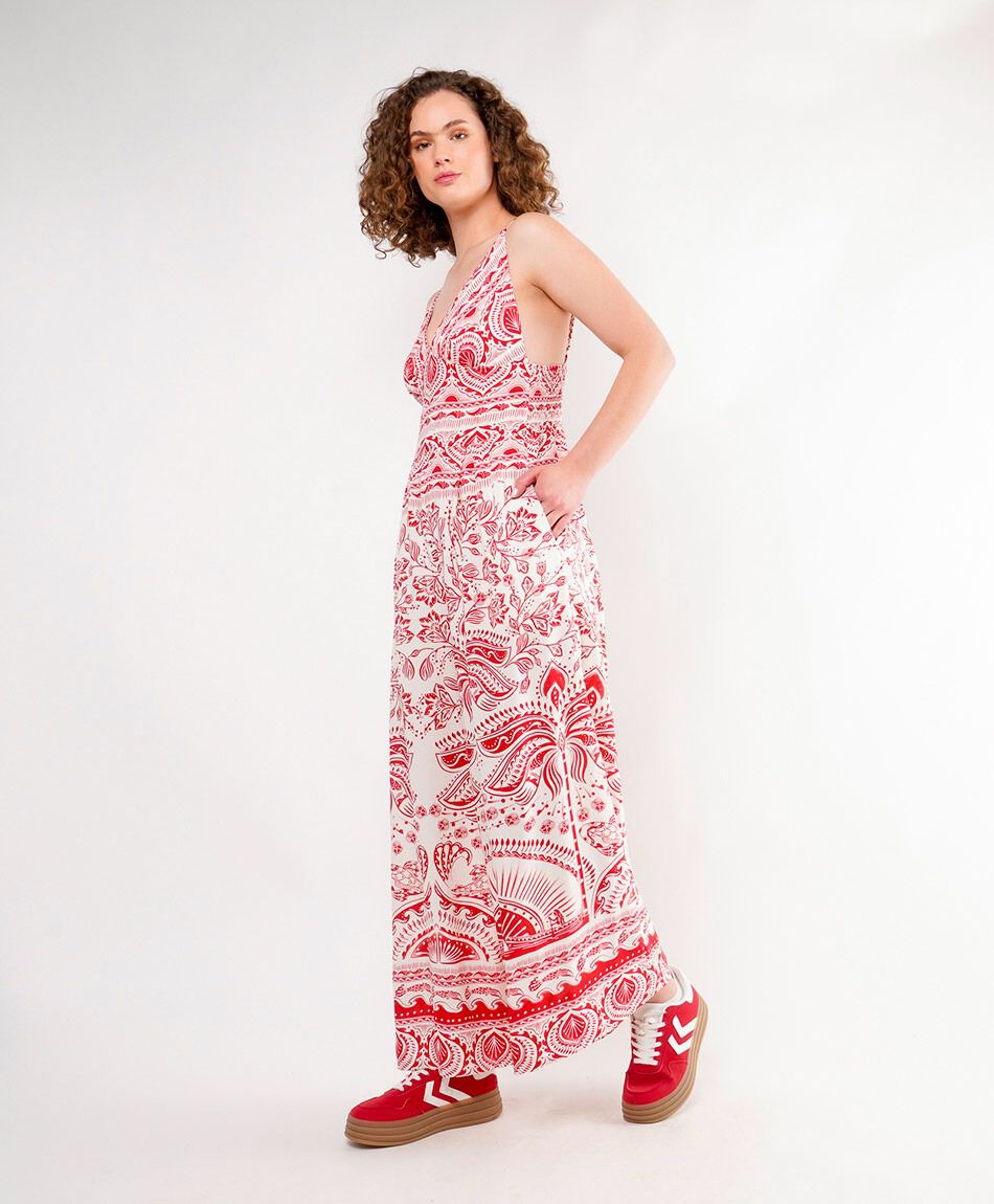 Enterito mujer estampado flores