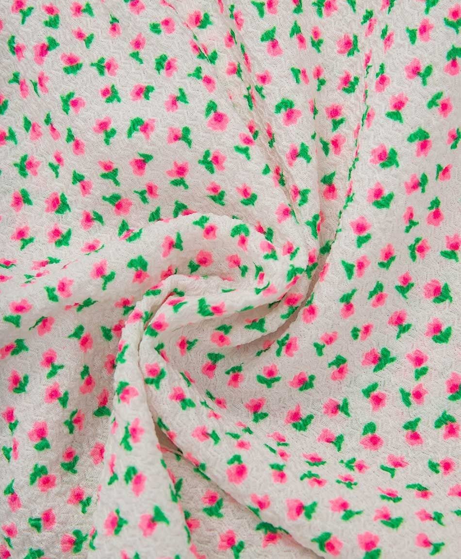 Falda ni&ntilde;a short florcitas