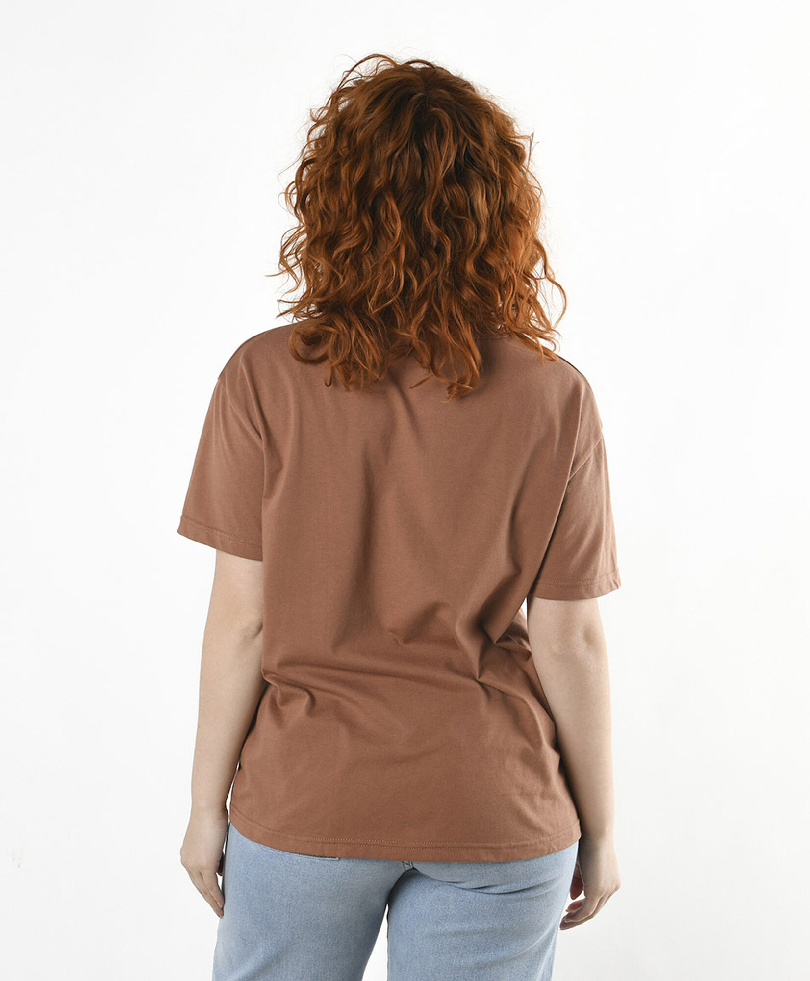Polera mujer estampado croissant Polera mujer estampado croissant